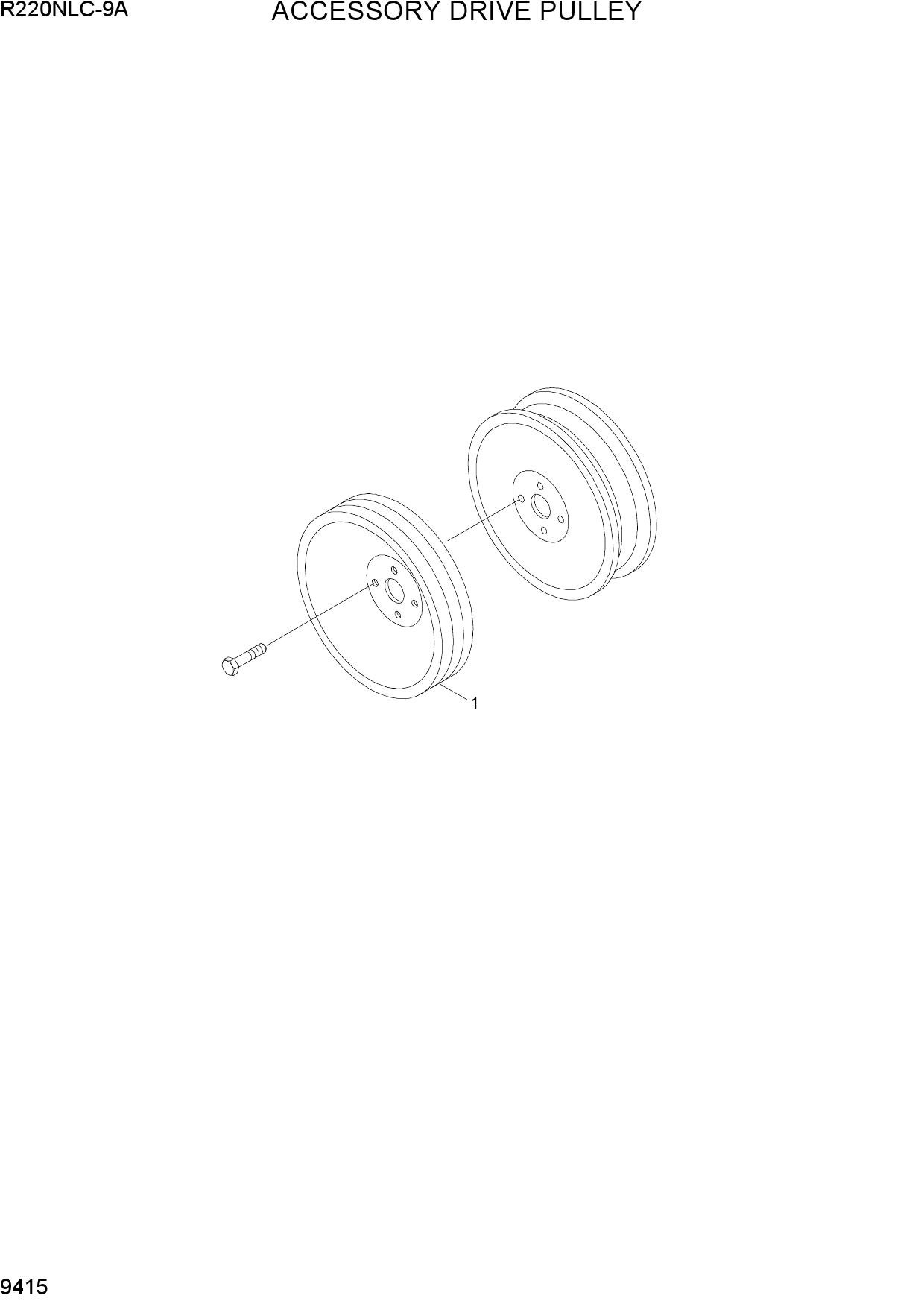 ACCESSORY DRIVE PULLEY