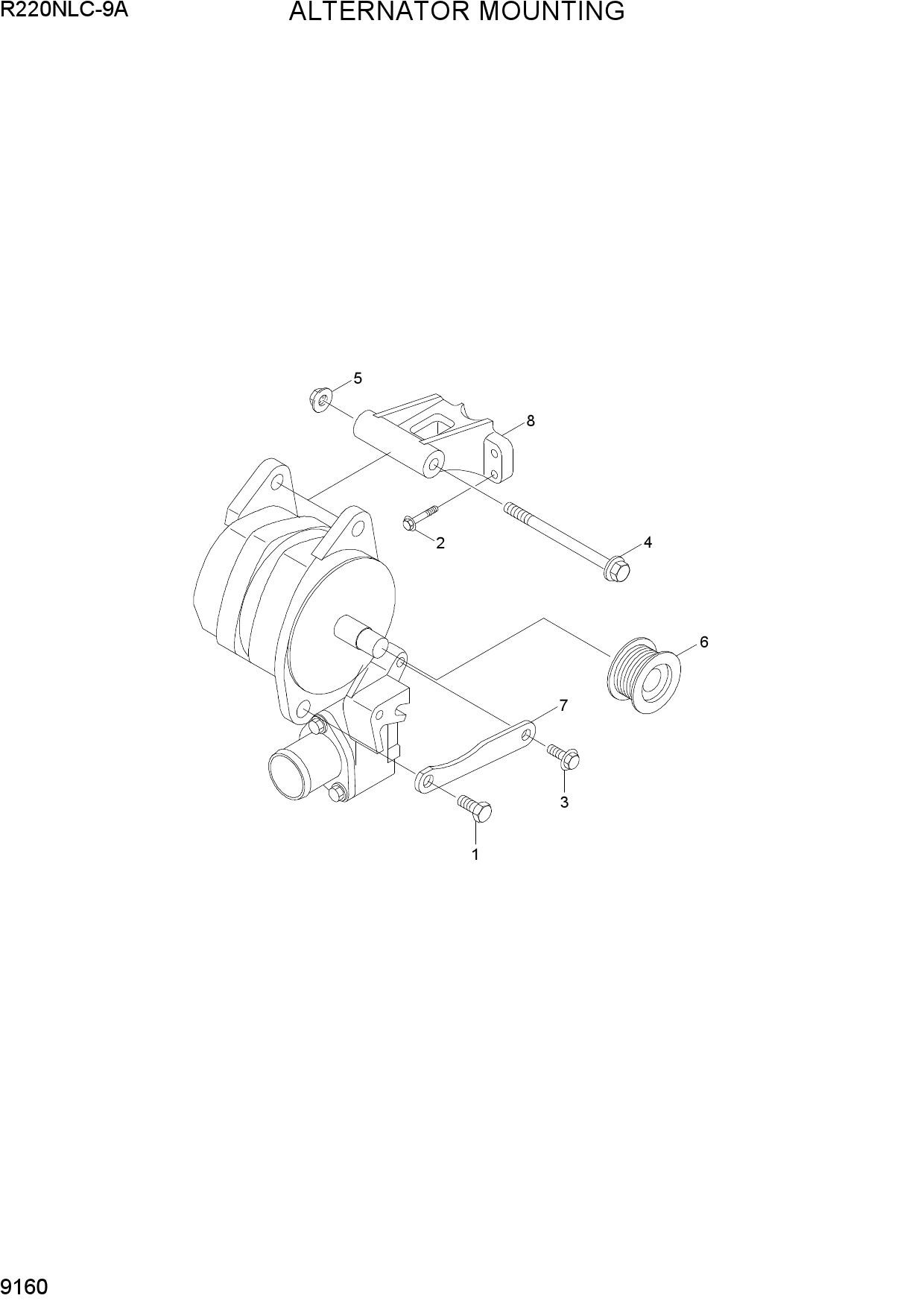 ALTERNATOR MOUNTING
