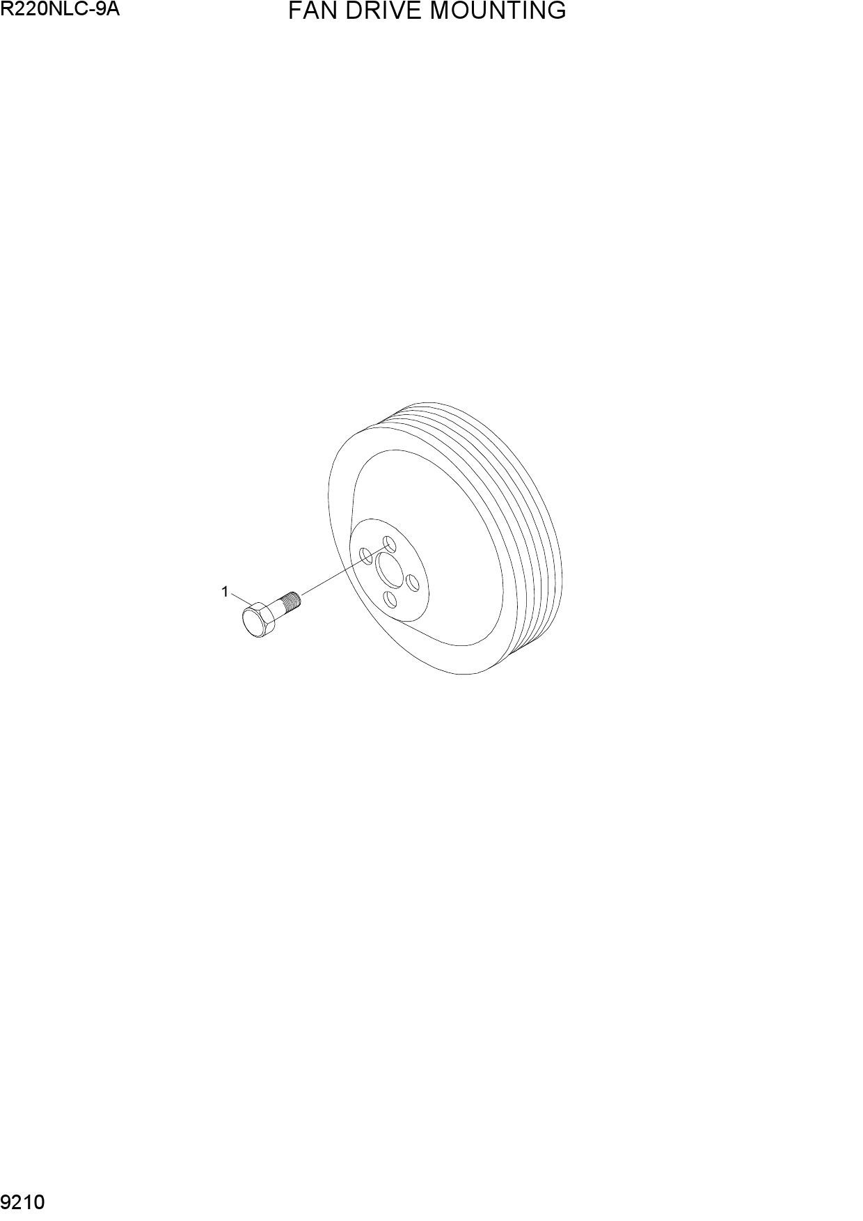 FAN DRIVE MOUNTING