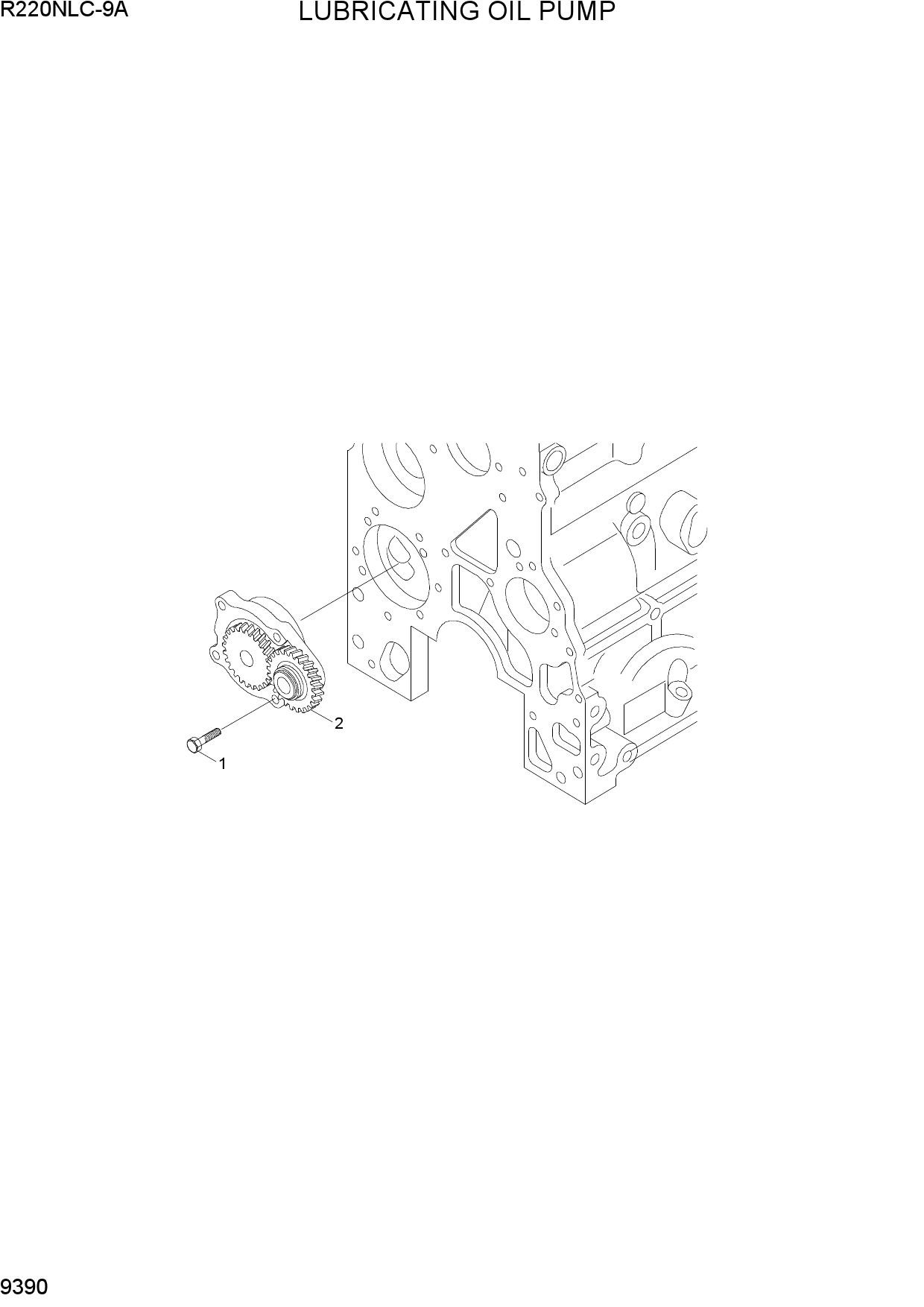 LUBRICATING OIL PUMP