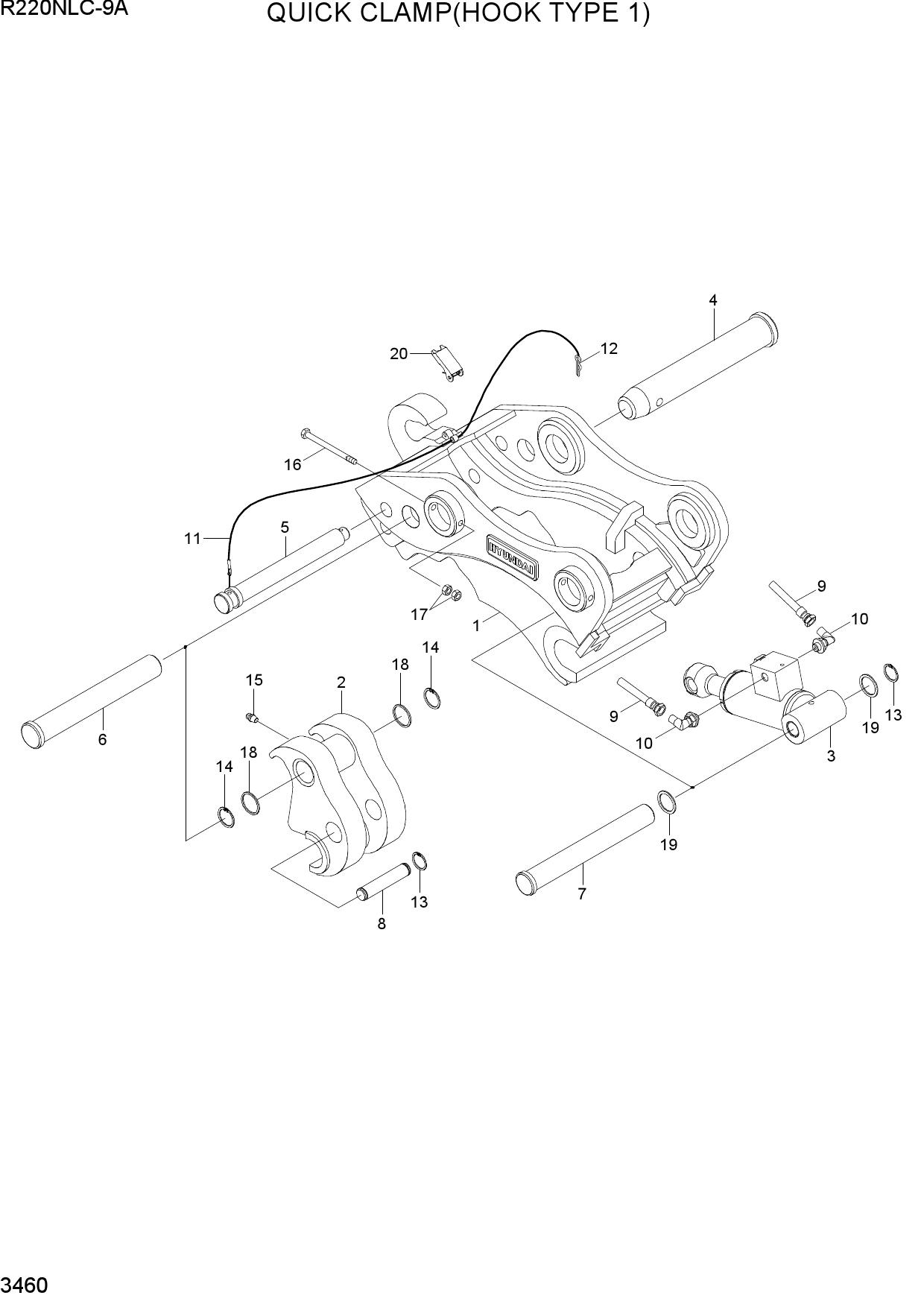 QUICK CLAMP(HOOK TYPE 1)