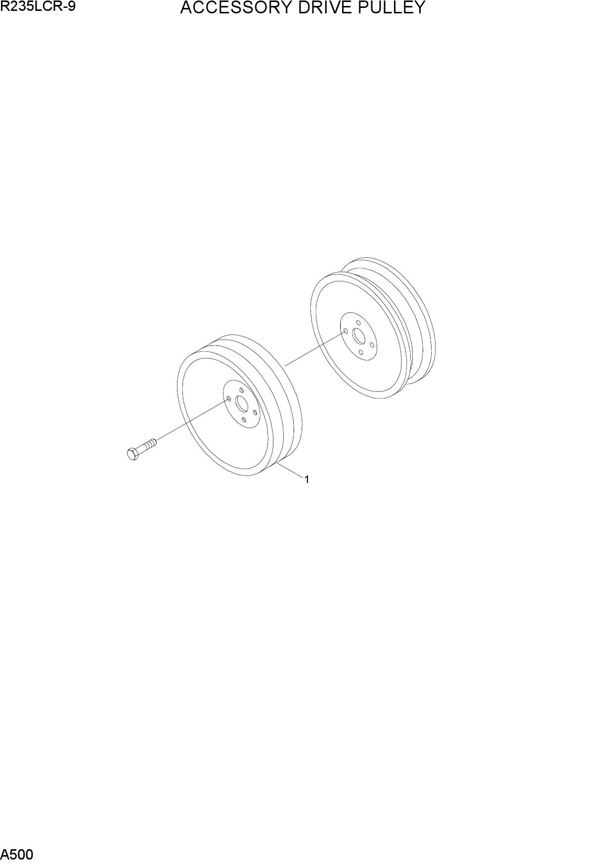 ACCESSORY DRIVE PULLEY