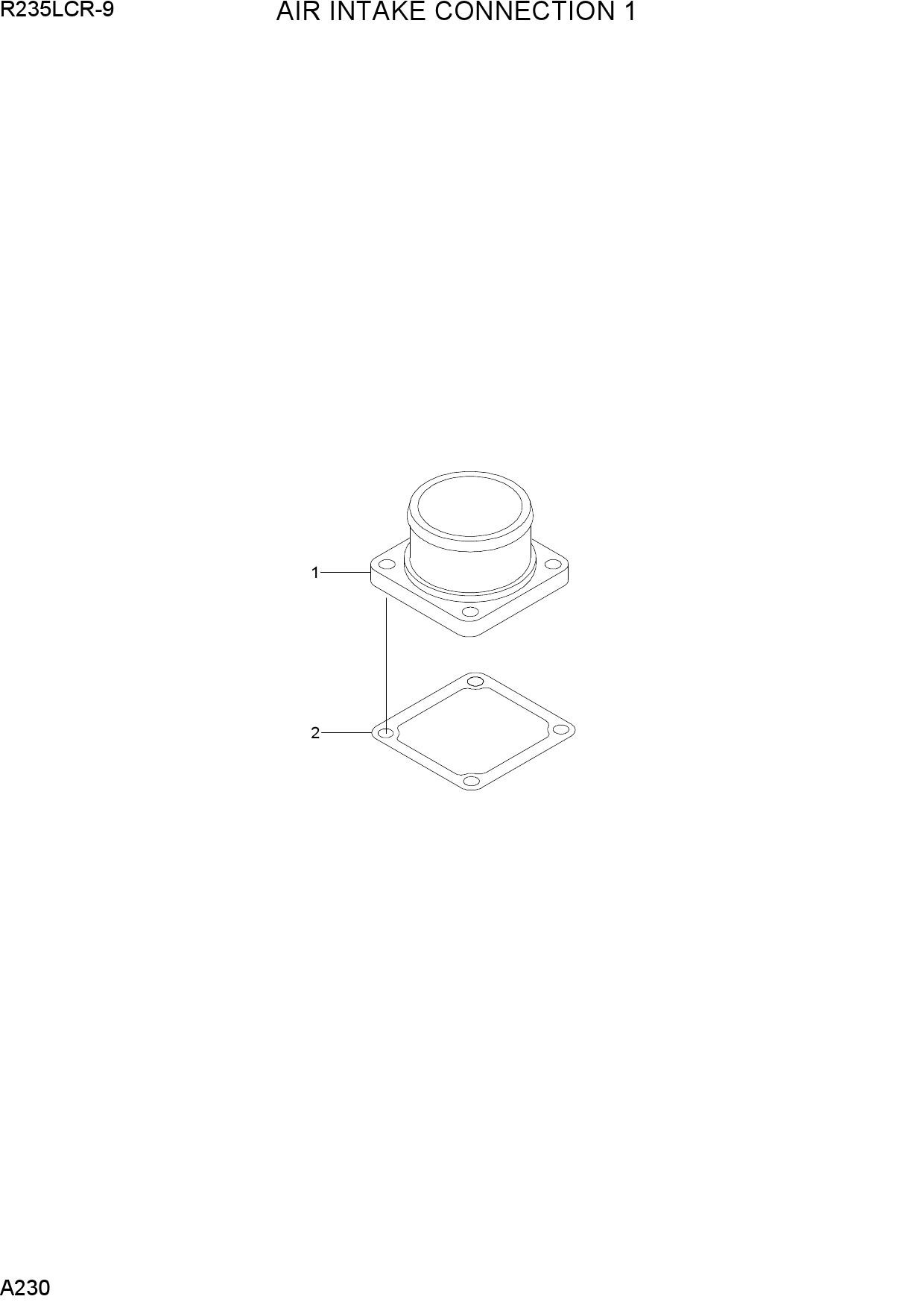 AIR INTAKE CONNECTION 1