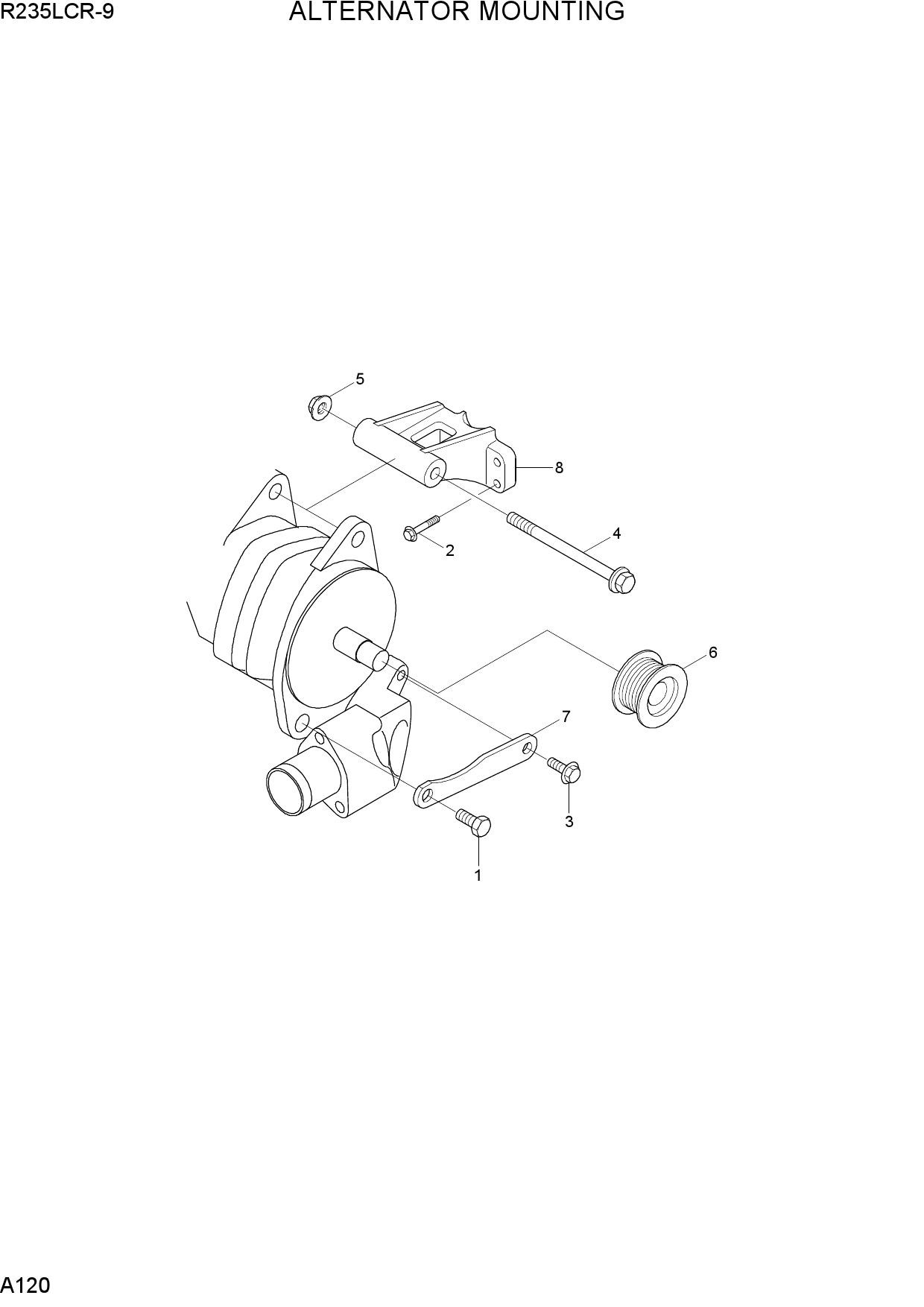 ALTERNATOR MOUNTING