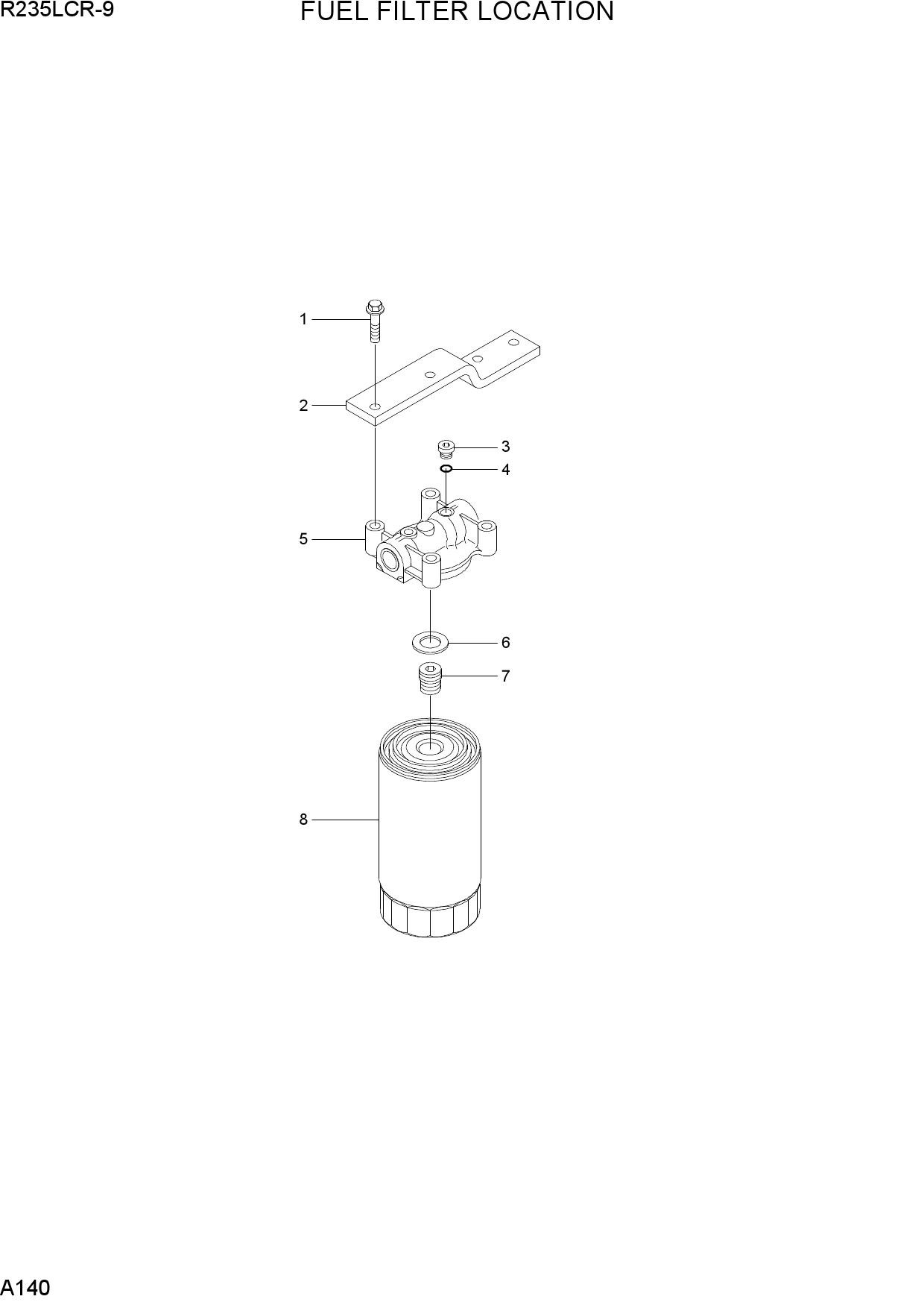 FUEL FILTER LOCATION