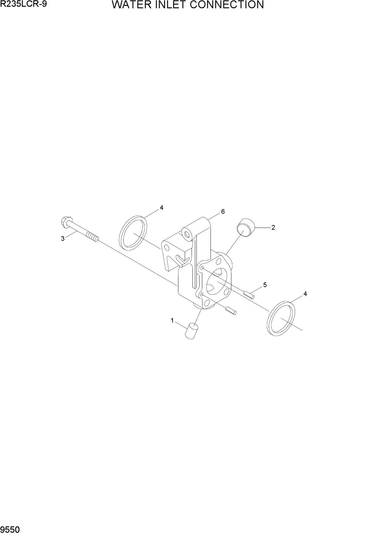 WATER INLET CONNECTION