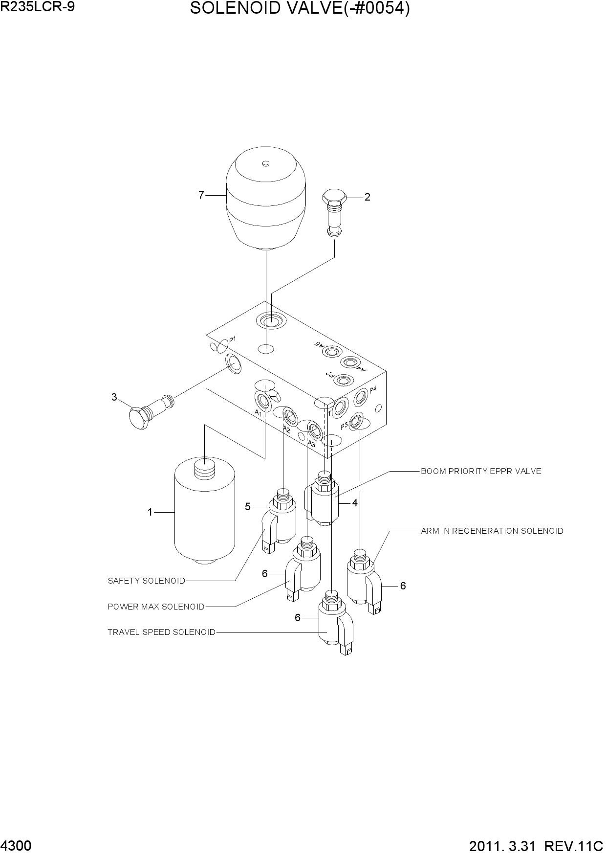 SOLENOID VALVE(-#0054)