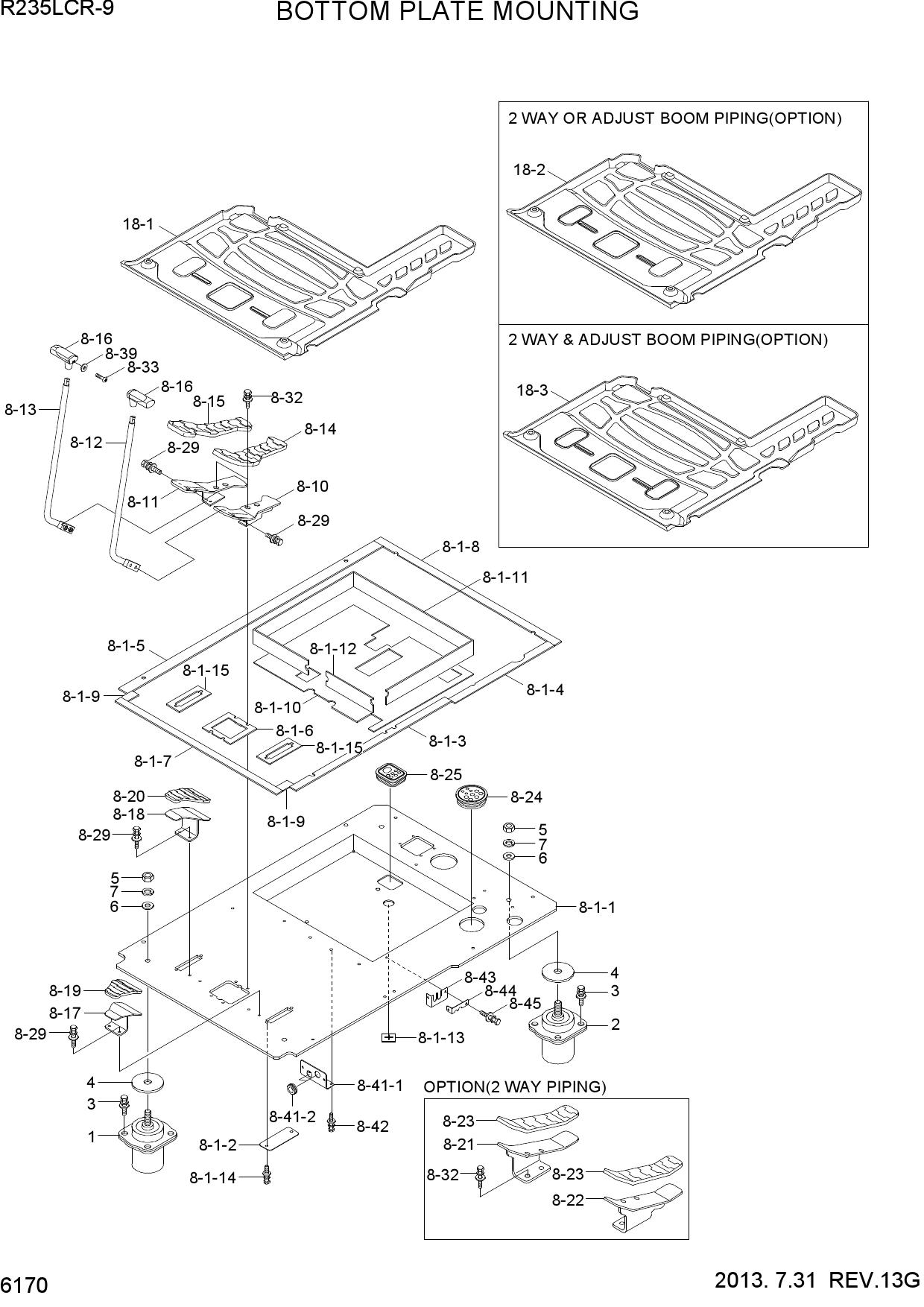 BOTTOM PLATE MOUNTING