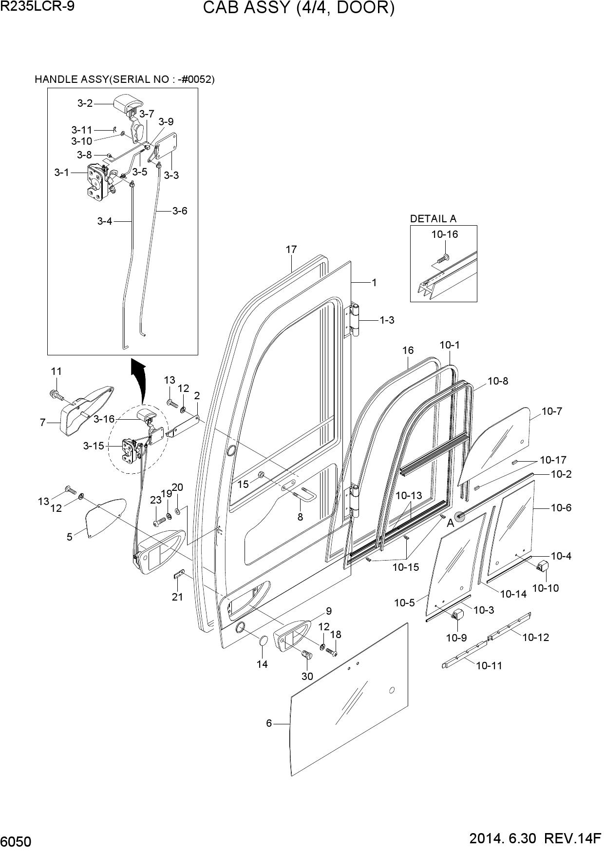 CAB ASSY(4/4, DOOR)