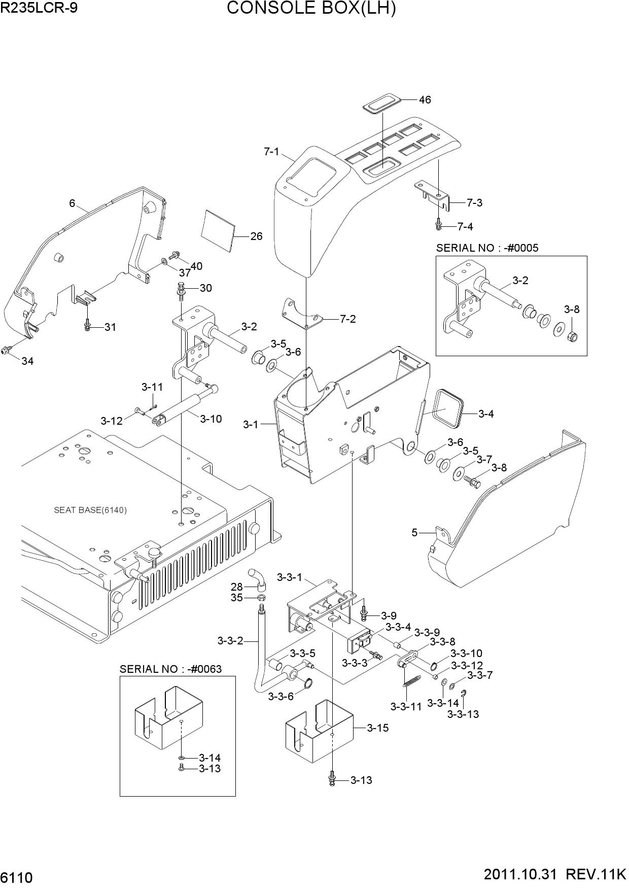 CONSOLE BOX(LH)