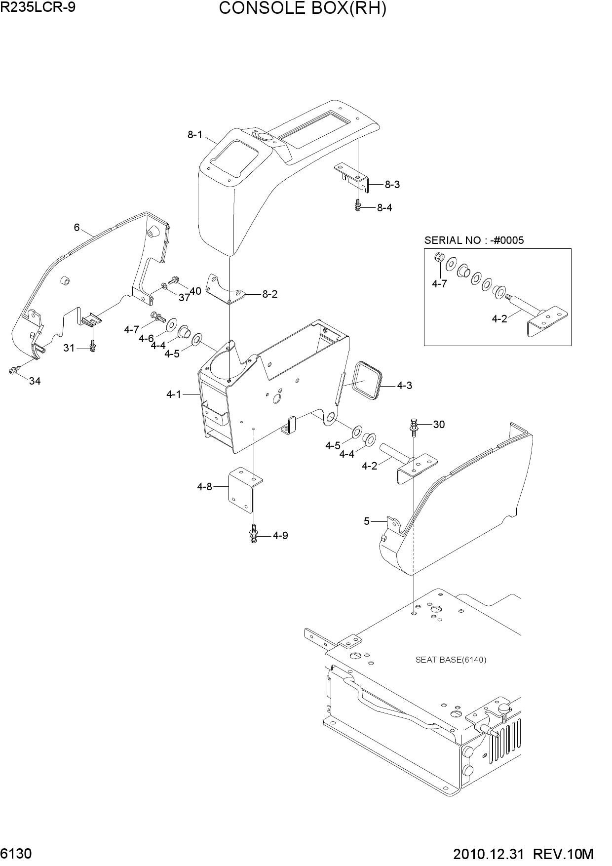 CONSOLE BOX(RH)