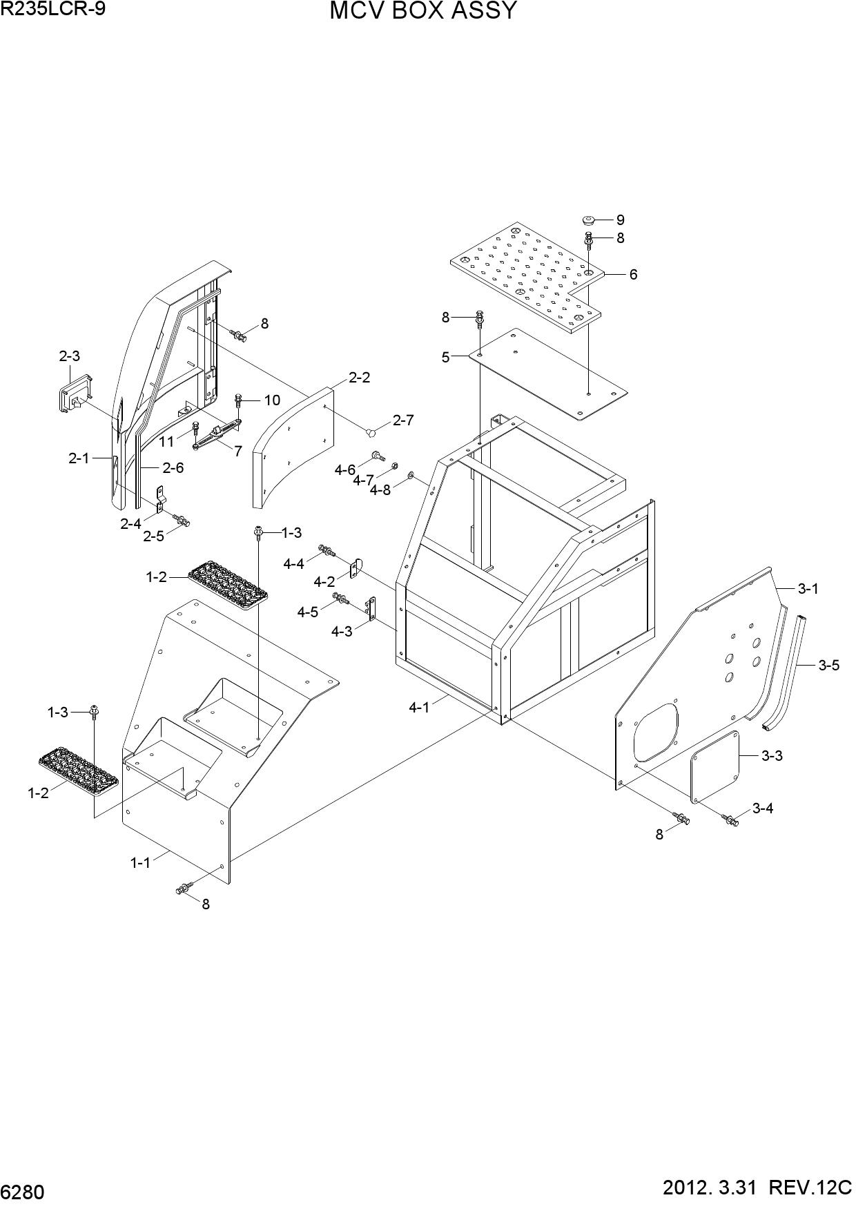 MCV BOX ASSY