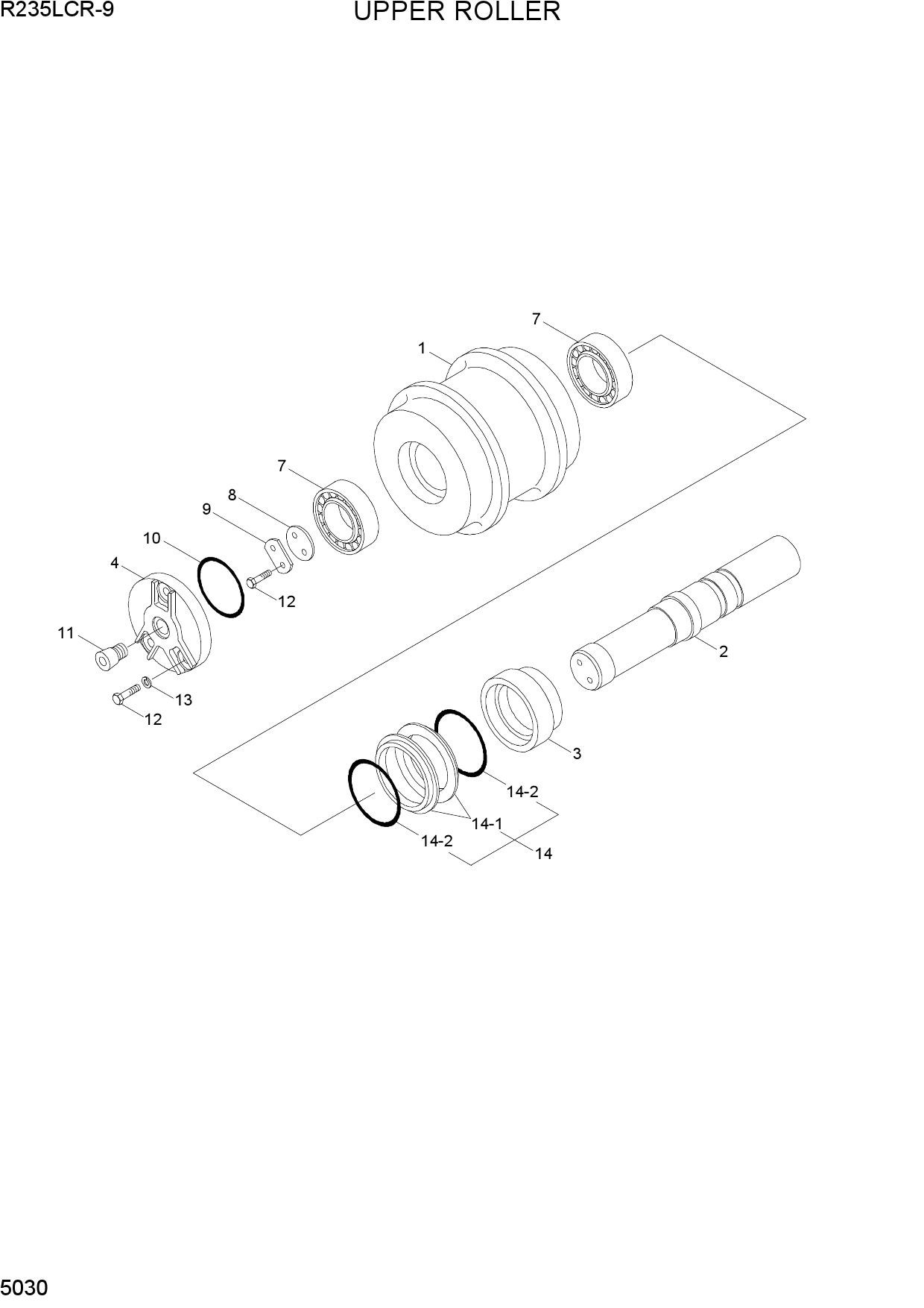 UPPER ROLLER