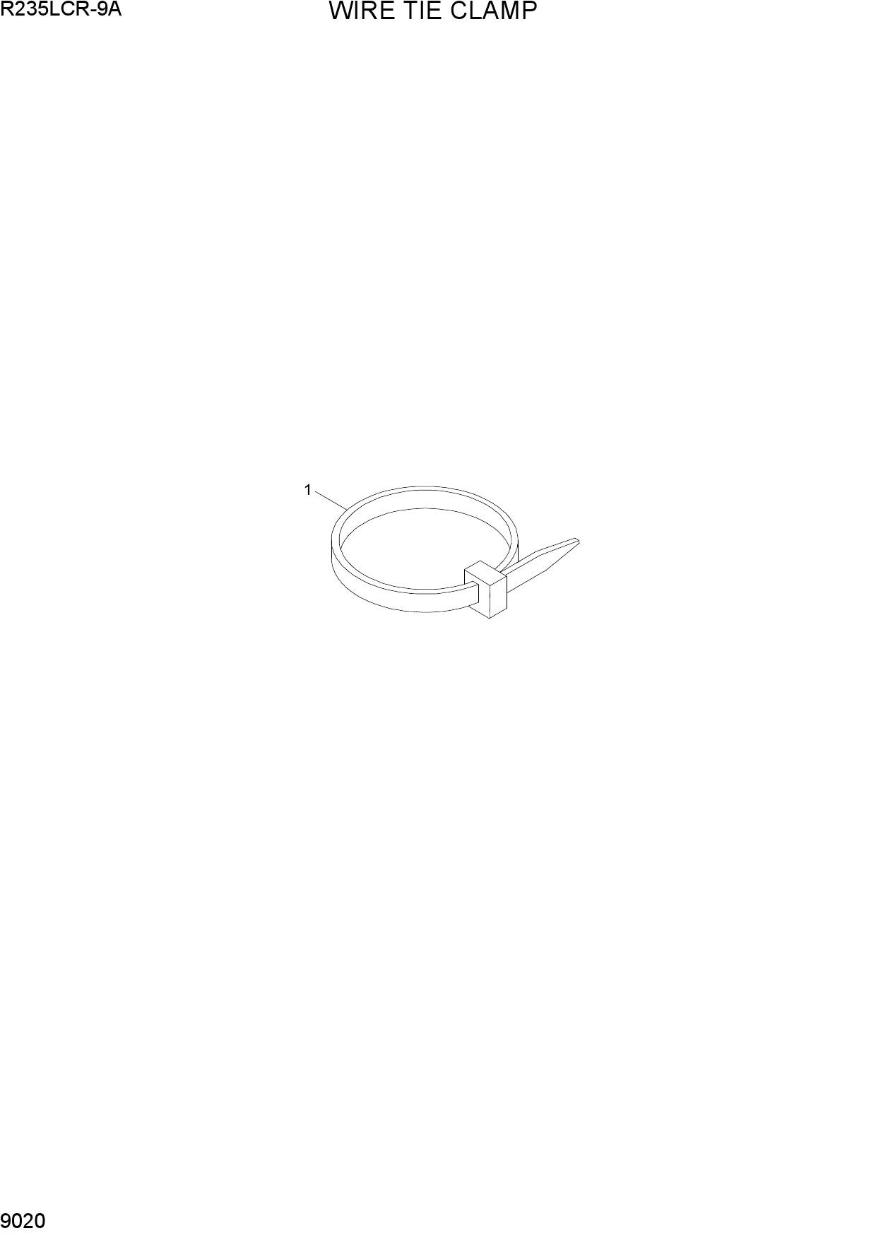WIRE TIE CLAMP