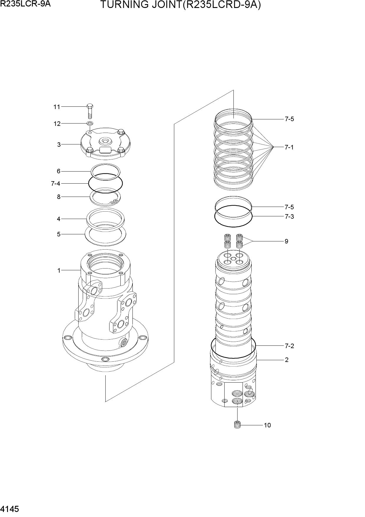 TURNING JOINT(R235LCRD-9A)