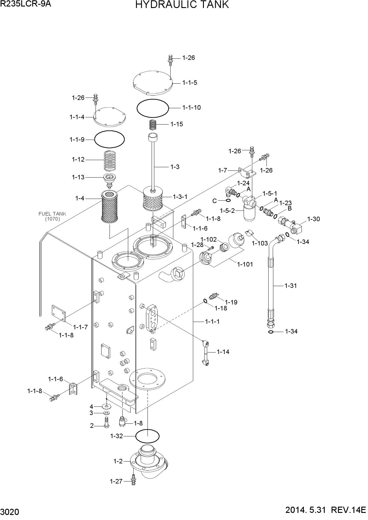 HYDRAULIC TANK