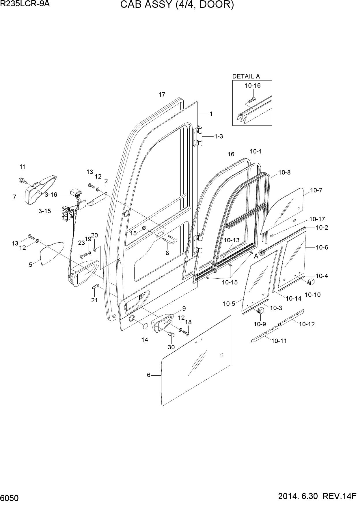 CAB ASSY(4/4, DOOR)
