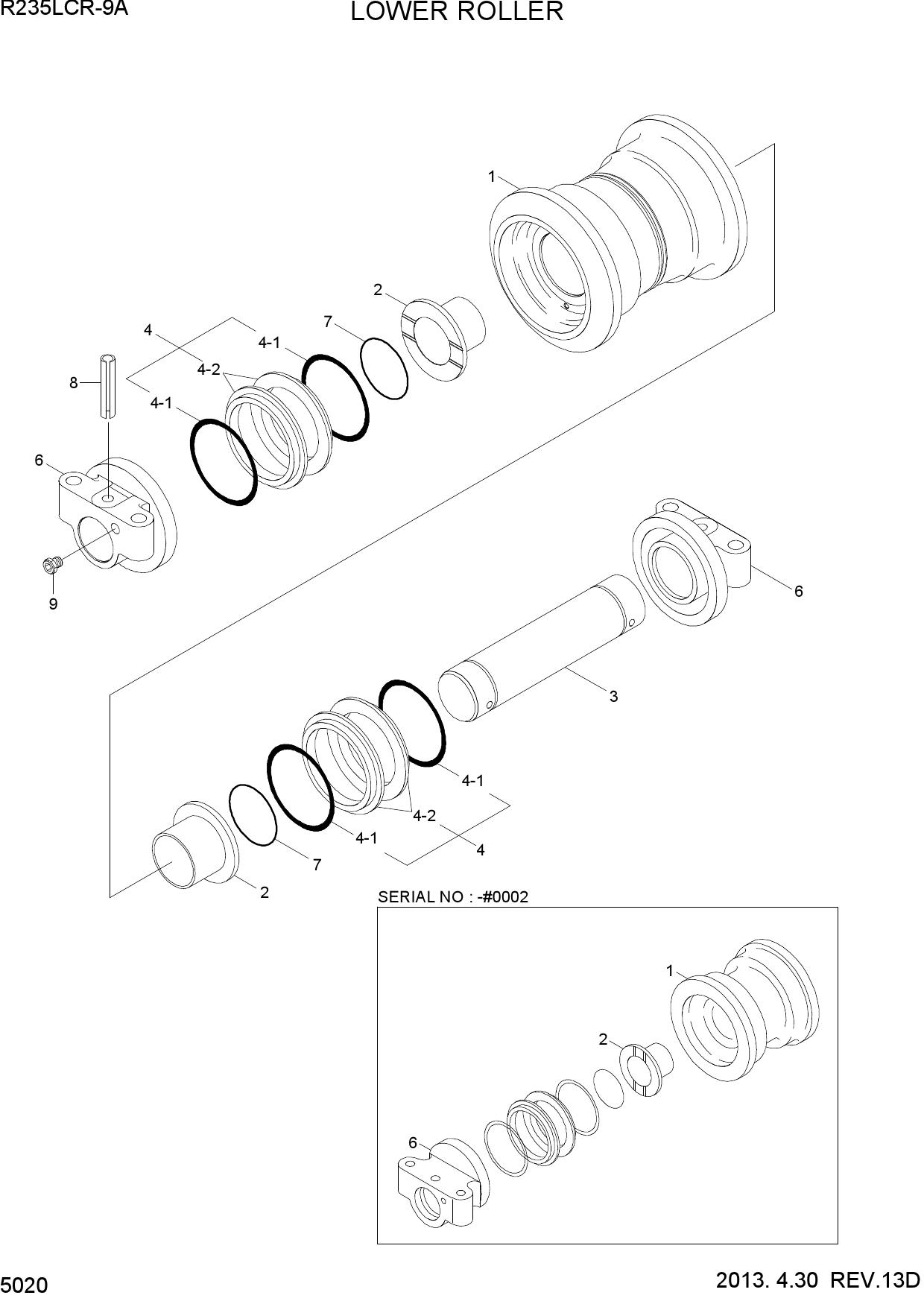LOWER ROLLER