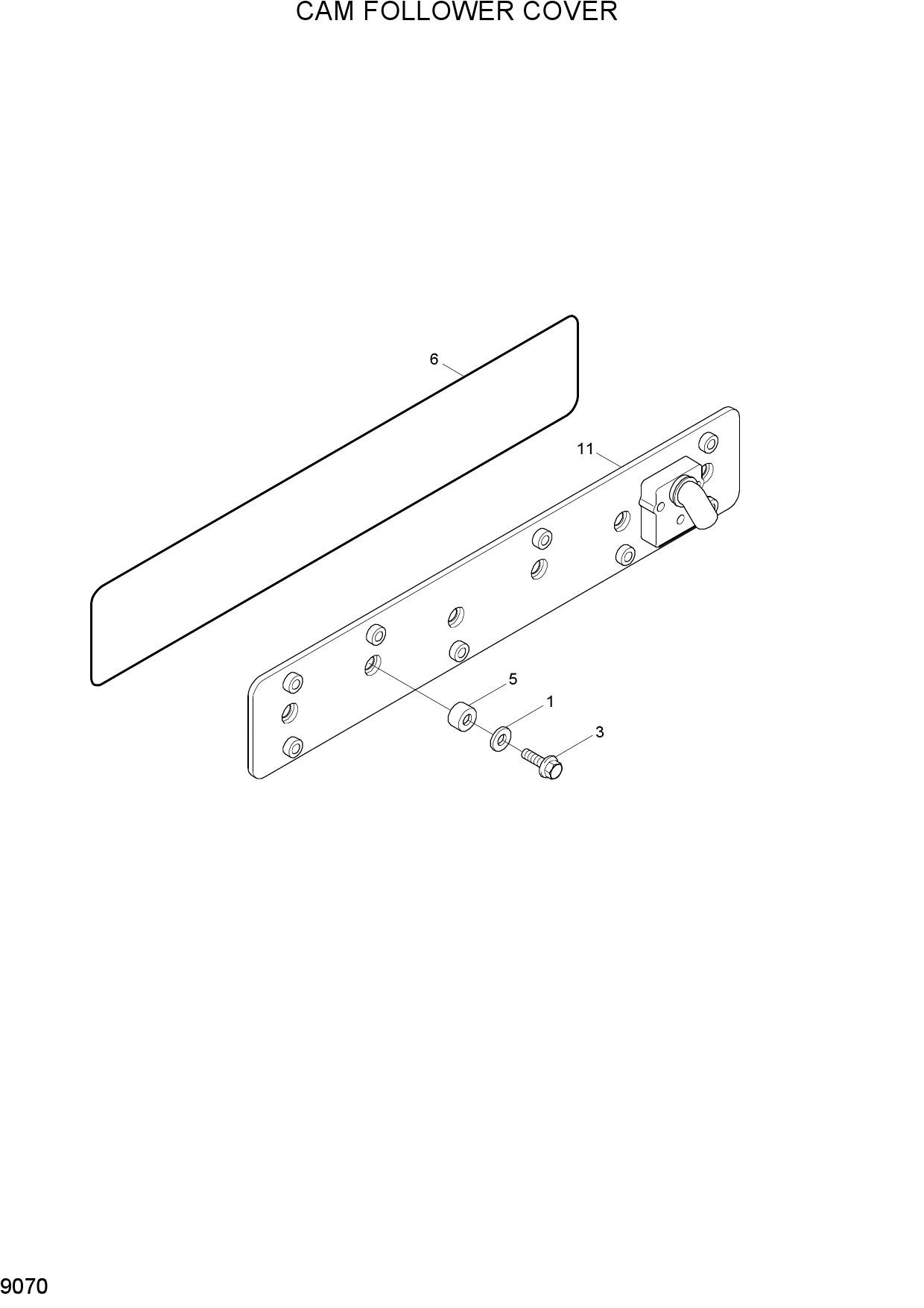 CAM FOLLOWER COVER