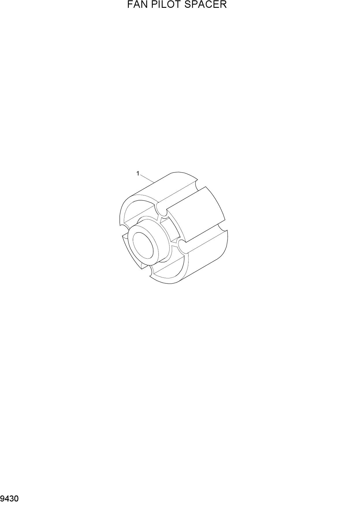 FAN PILOT SPACER