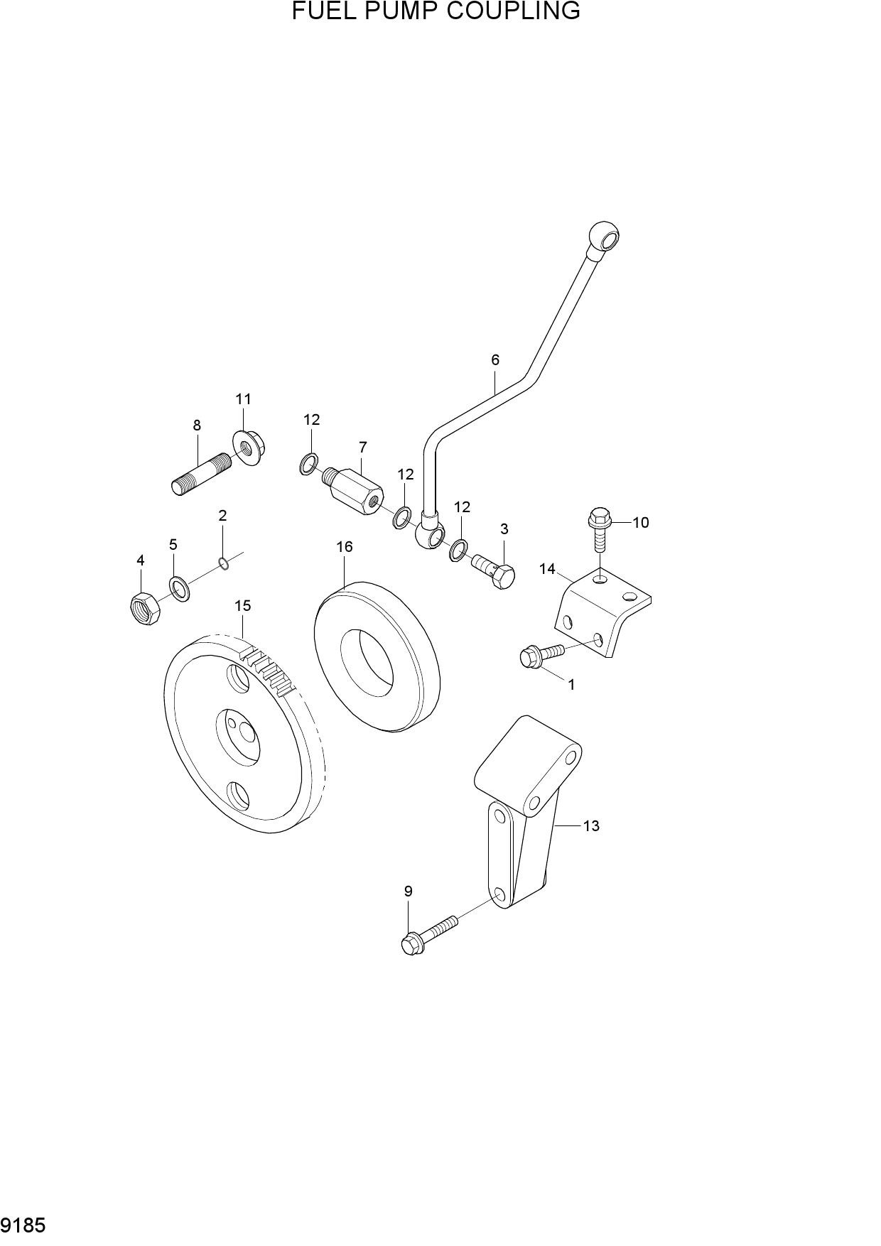 FUEL PUMP COUPLING