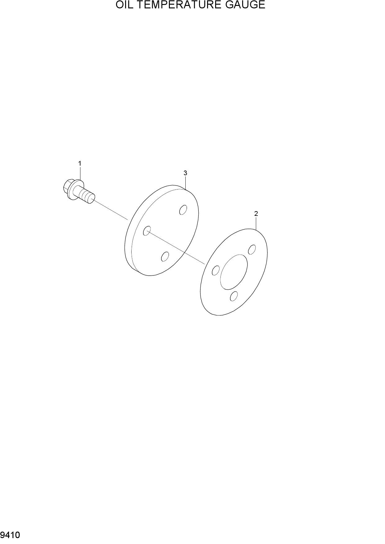 OIL TEMPERATURE GAUGE