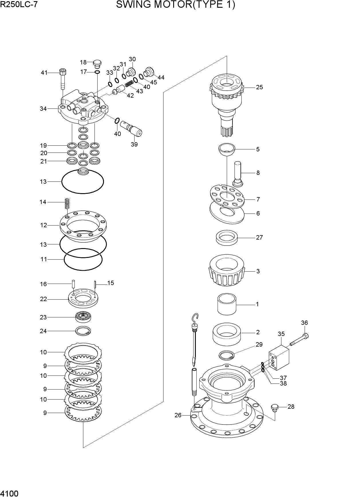 SWING MOTOR(TYPE 1)