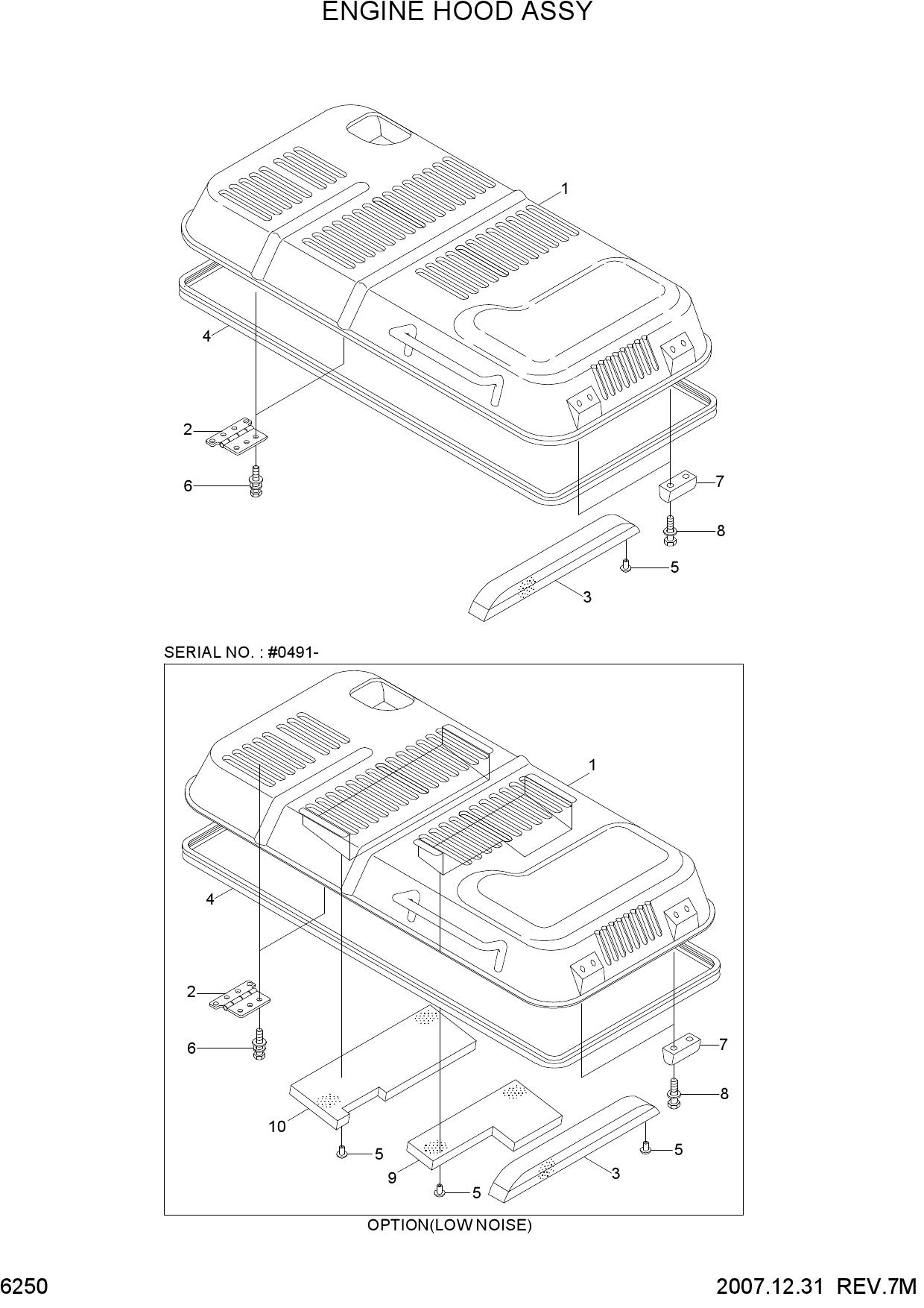ENGINE HOOD ASSY
