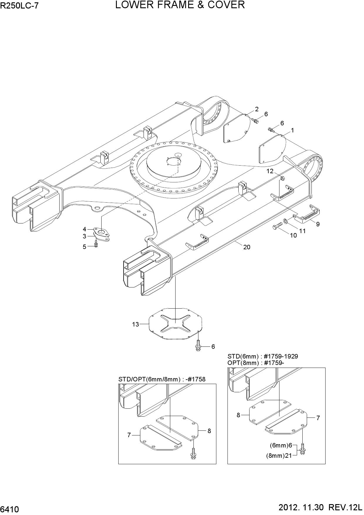 LOWER FRAME & COVER