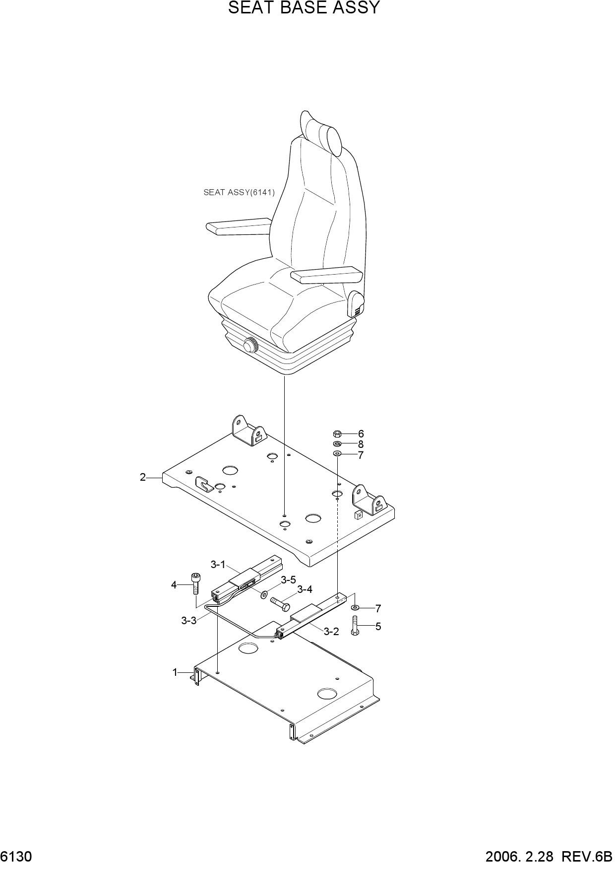 SEAT BASE ASSY