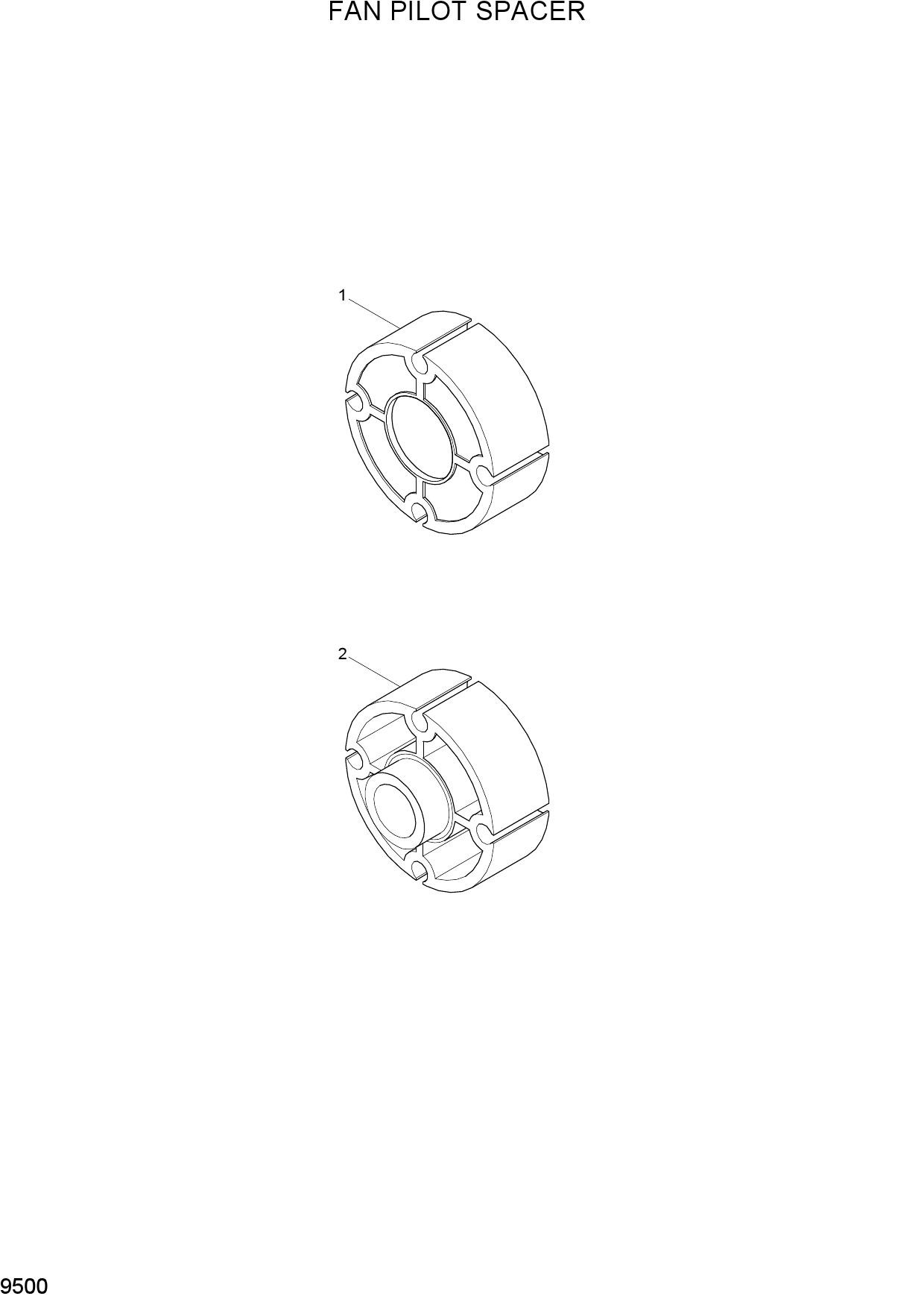 FAN PILOT SPACER