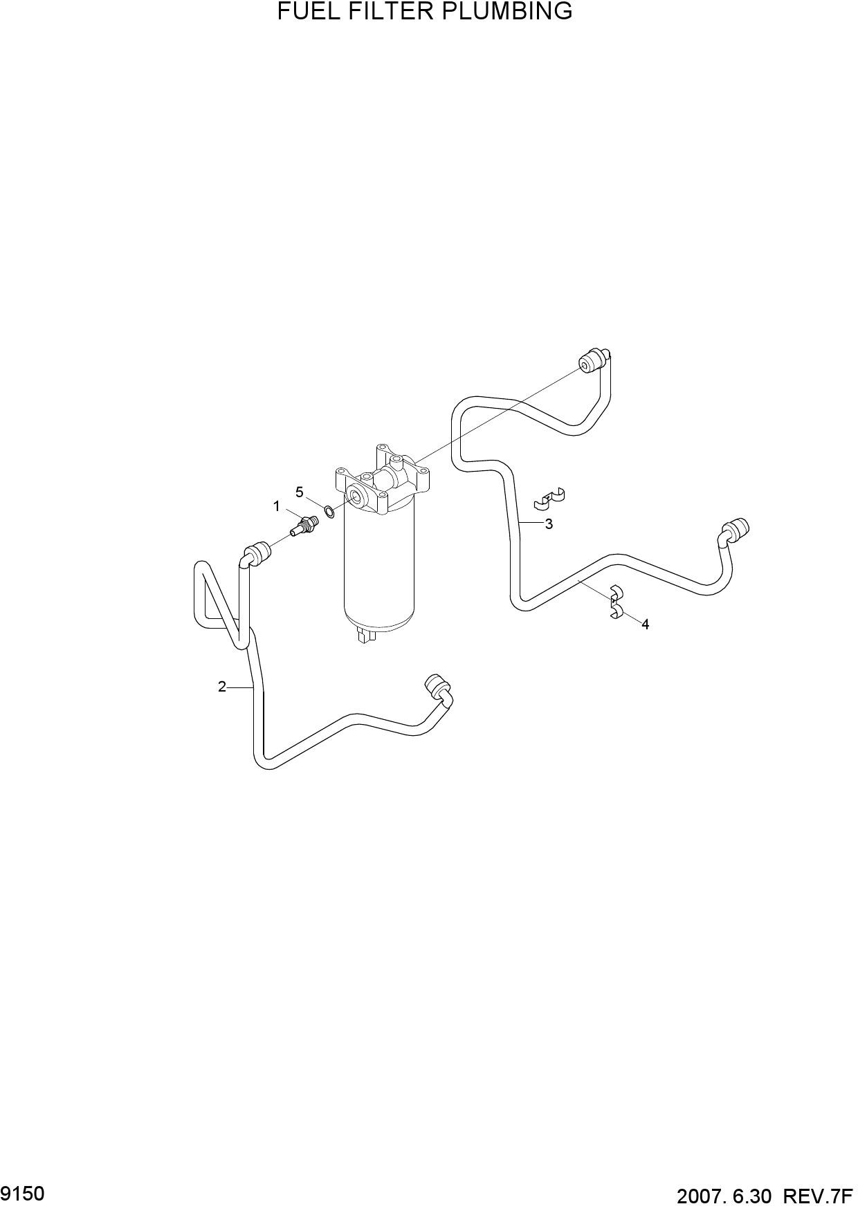 FUEL FILTER PLUMBING