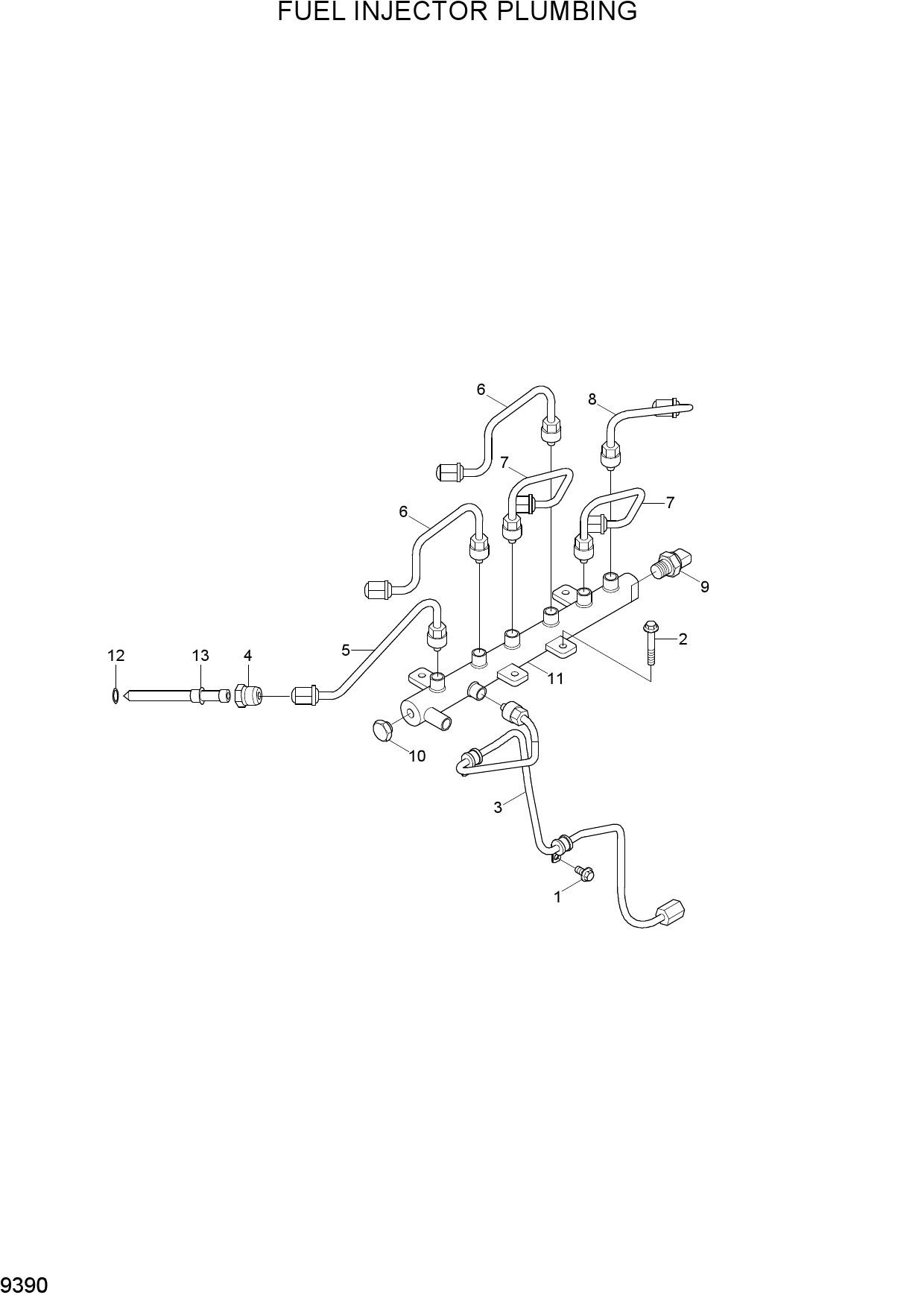 FUEL INJECTOR PLUMBING
