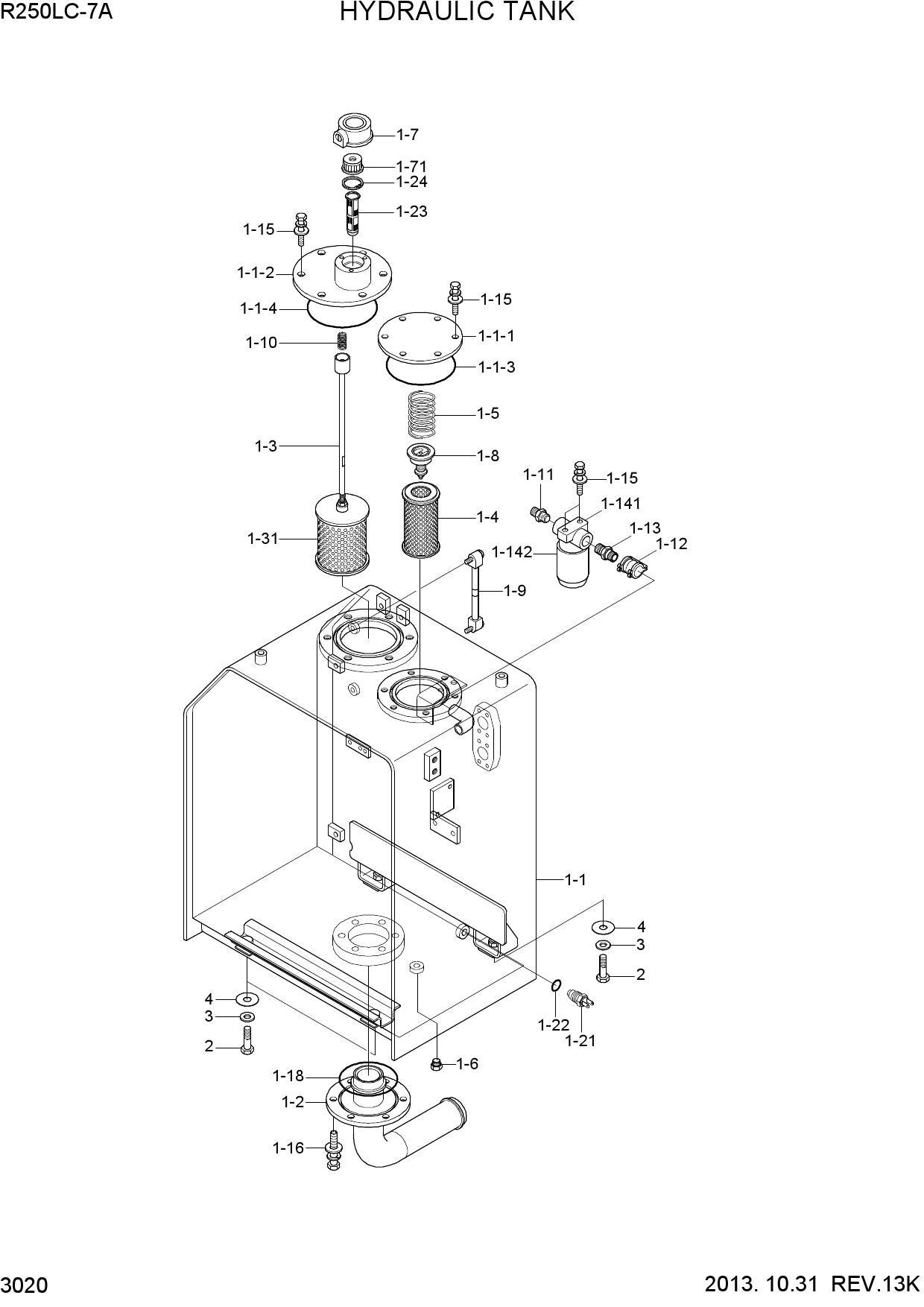 HYDRAULIC TANK