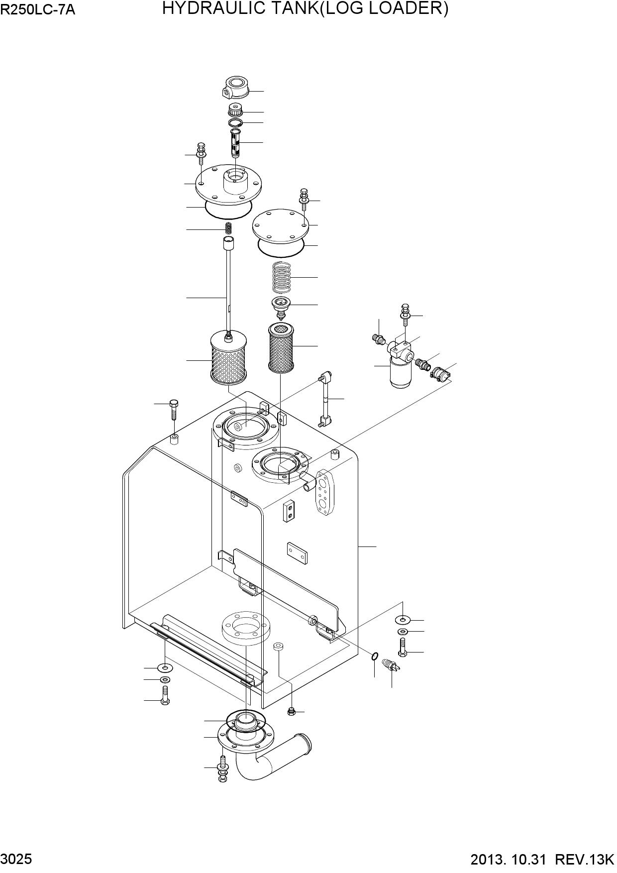 HYDRAULIC TANK(LOG LOADER)