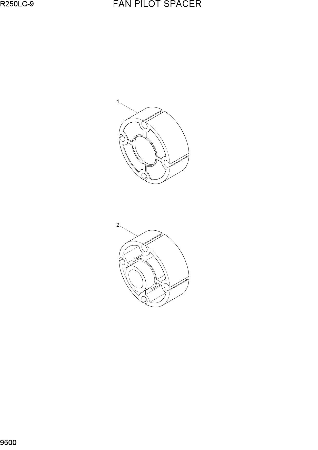FAN PILOT SPACER