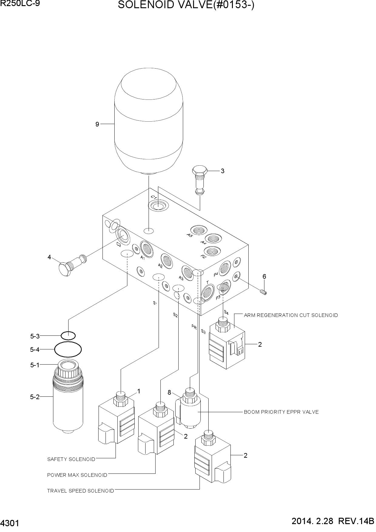 SOLENOID VALVE(#0153-)