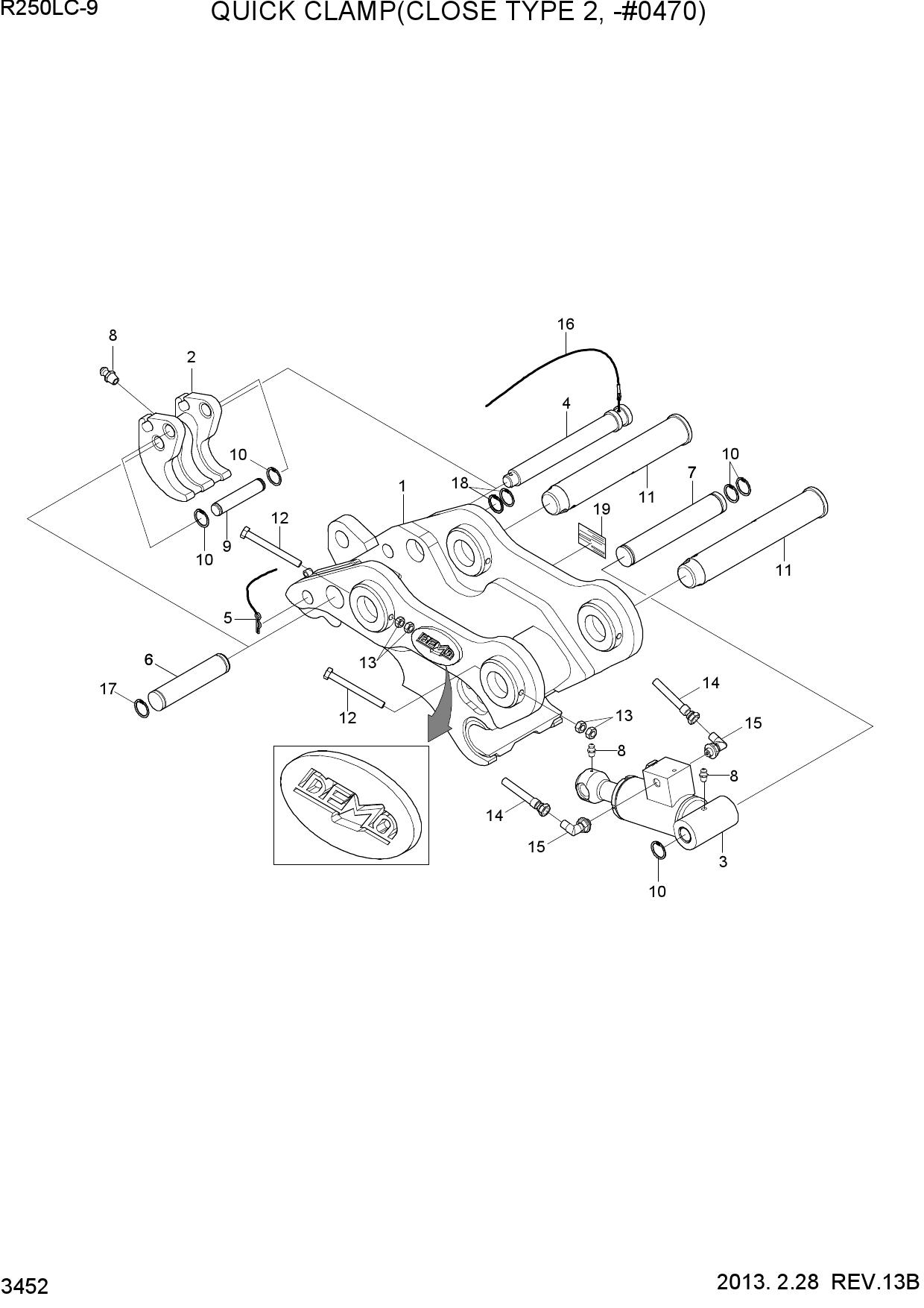 QUICK CLAMP(CLOSE TYPE 2, -#0470)