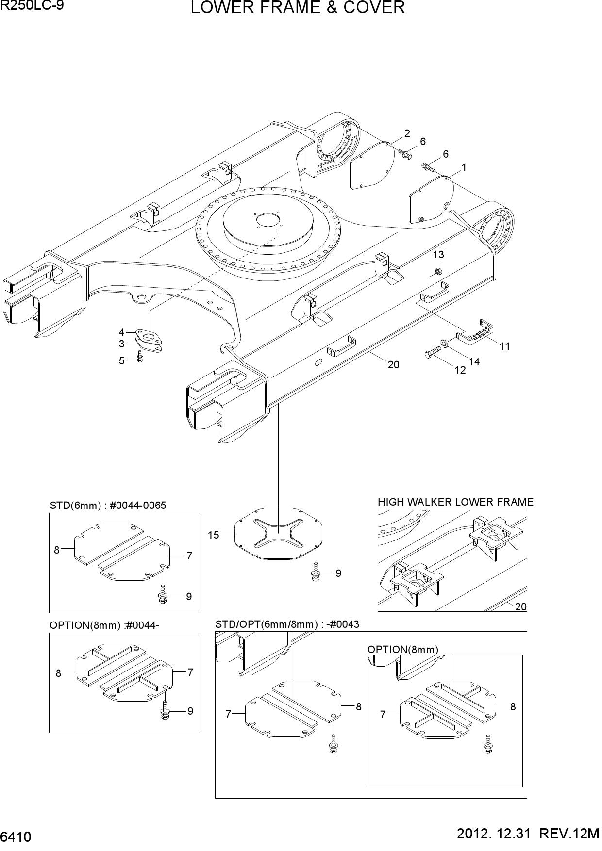 LOWER FRAME & COVER