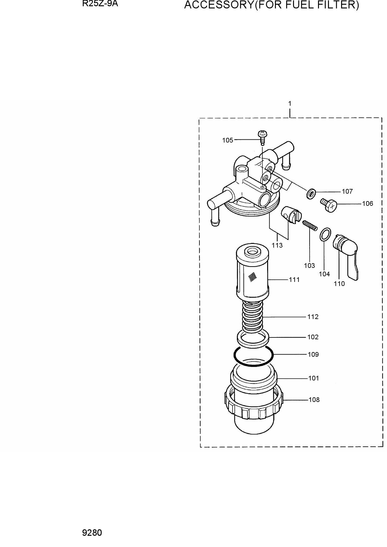 ACCESSORY(FOR FUEL FILTER)