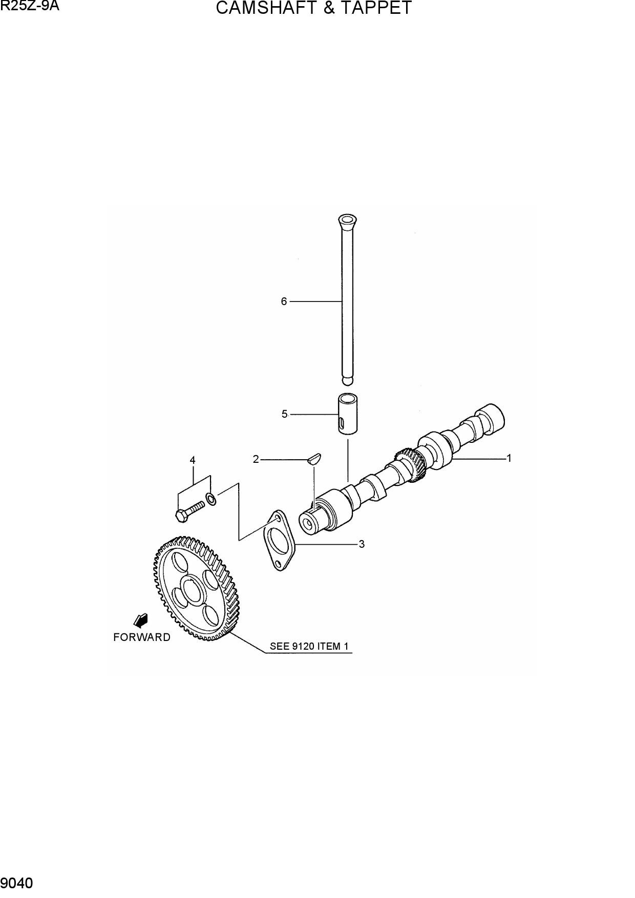 CAMSHAFT & TAPPET