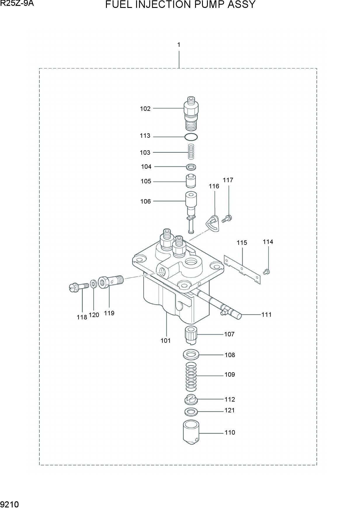 FUEL INJECTION PUMP ASSY