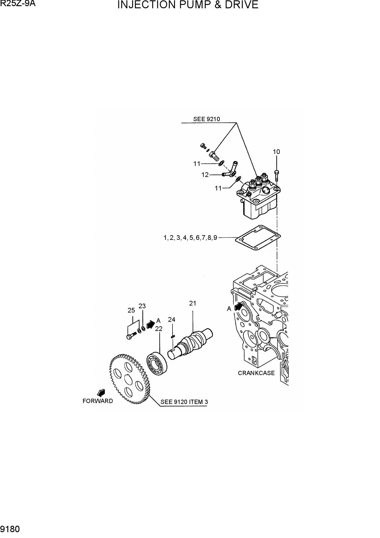 INJECTION PUMP & DRIVE