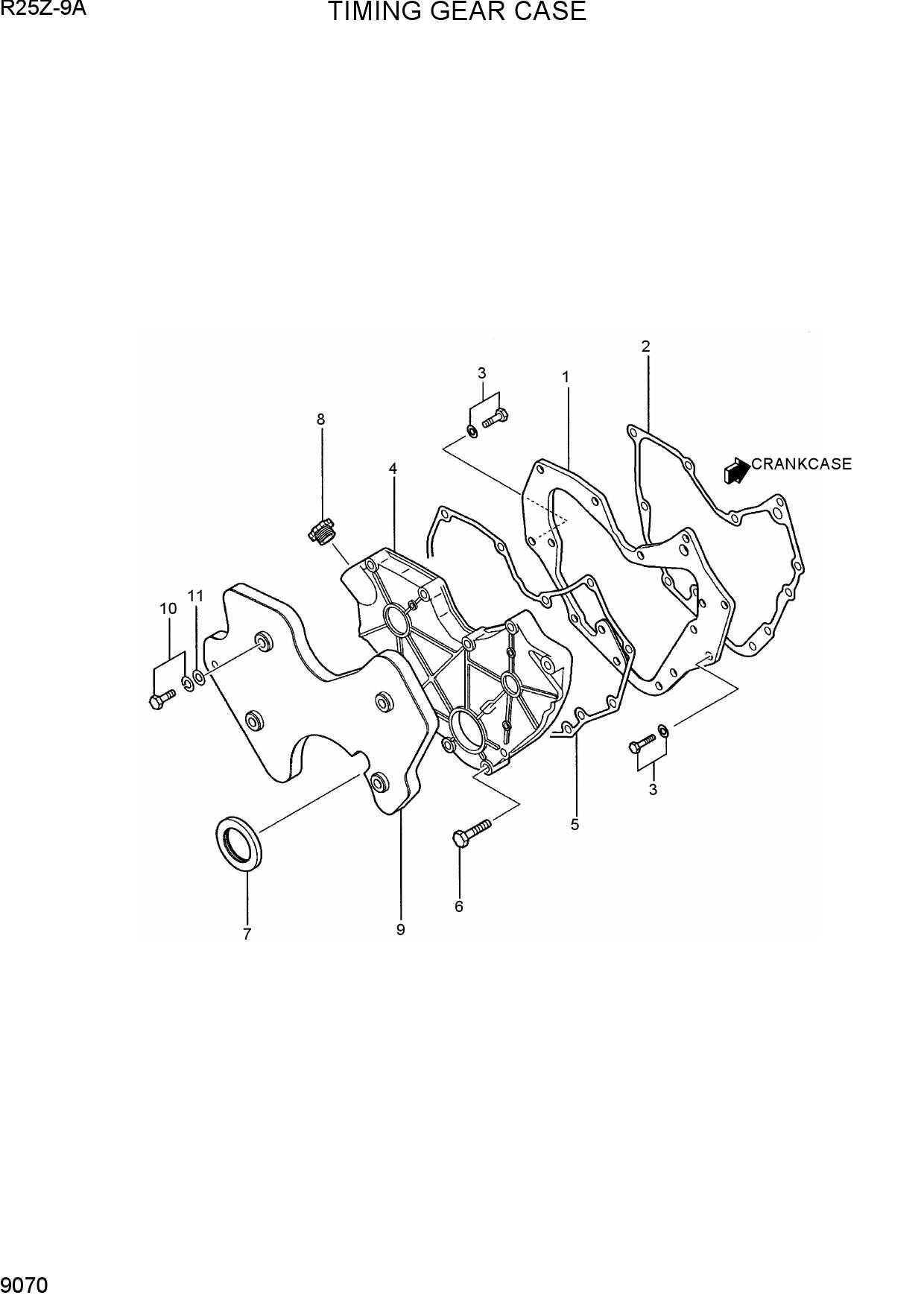 TIMING GEAR CASE