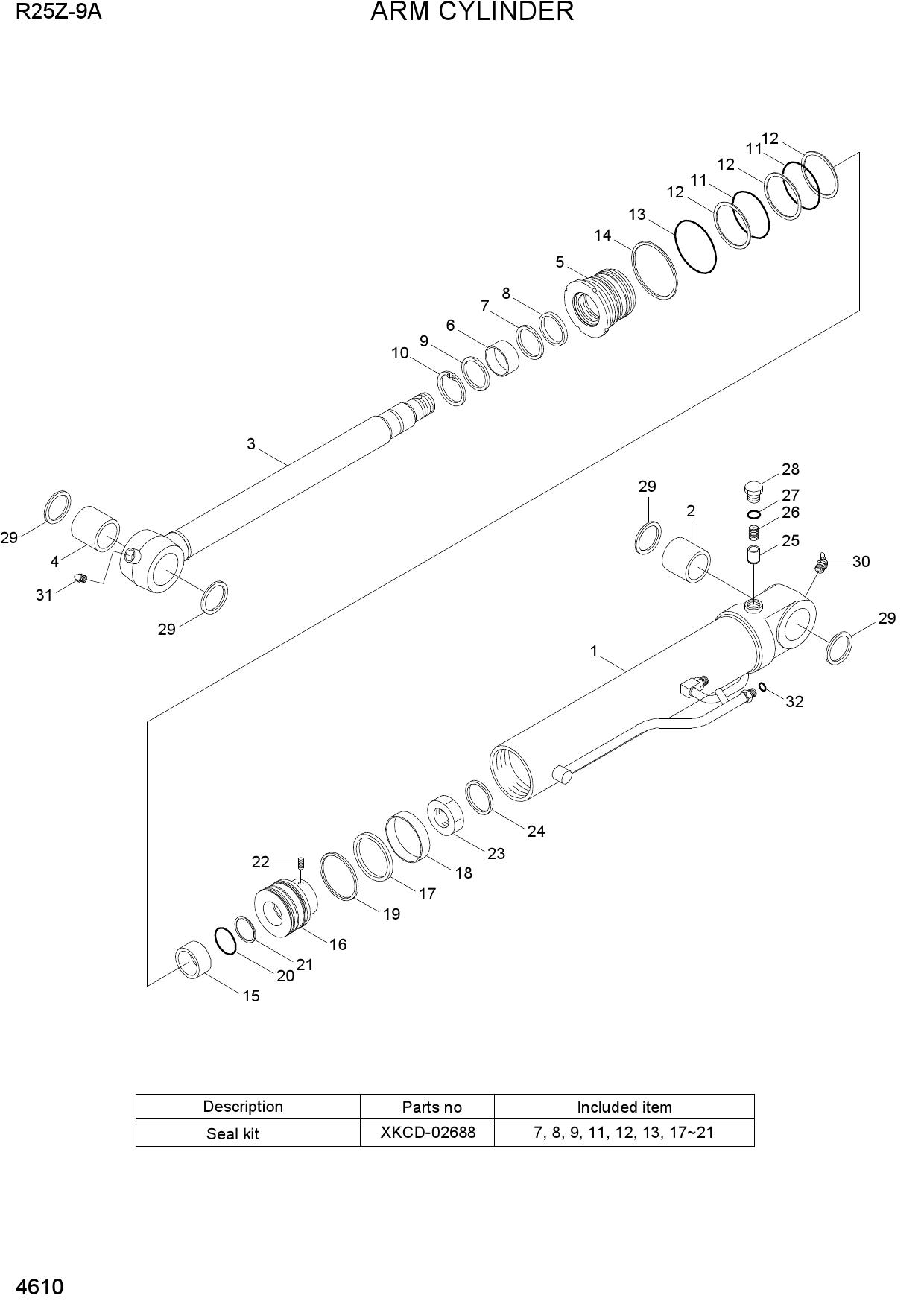ARM CYLINDER