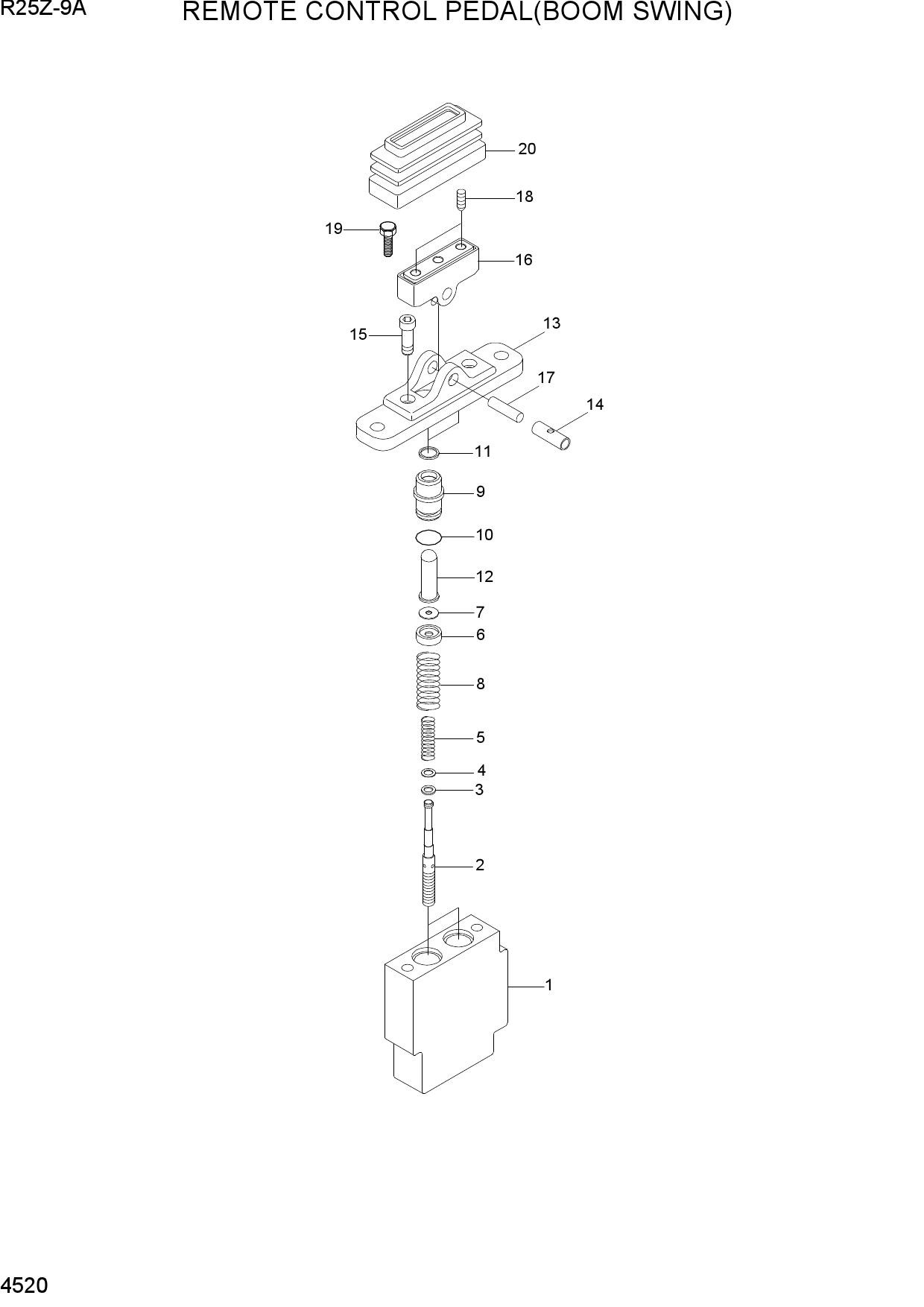 REMOTE CONTROL PEDAL(BOOM SWING)
