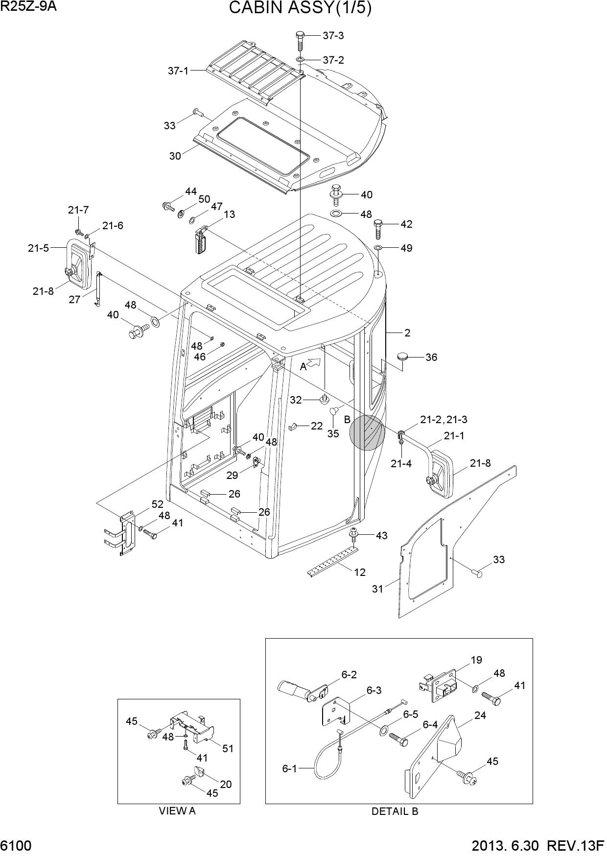 CABIN ASSY(1/5)