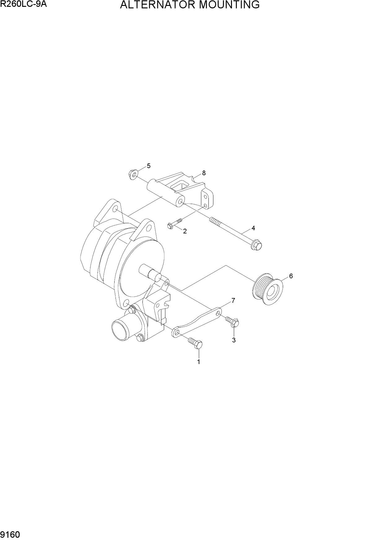 ALTERNATOR MOUNTING