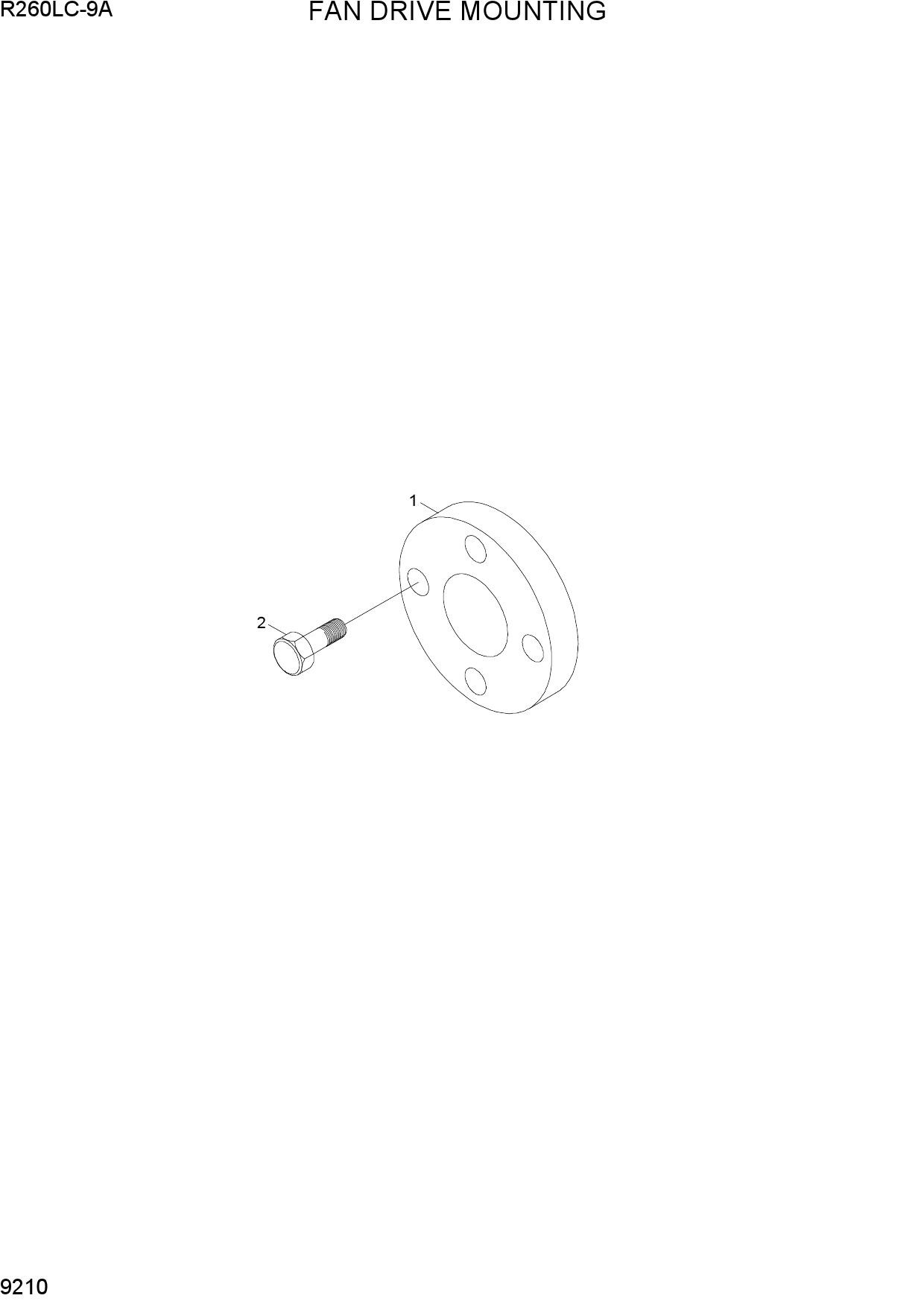 FAN DRIVE MOUNTING