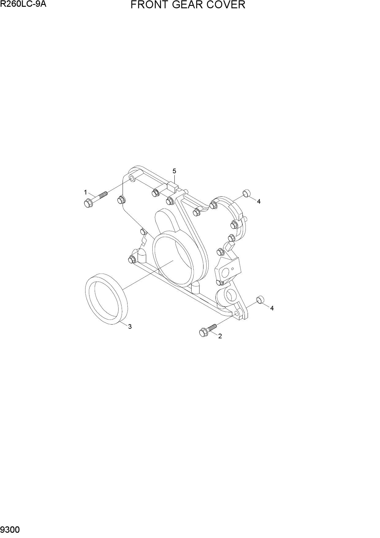 FRONT GEAR COVER